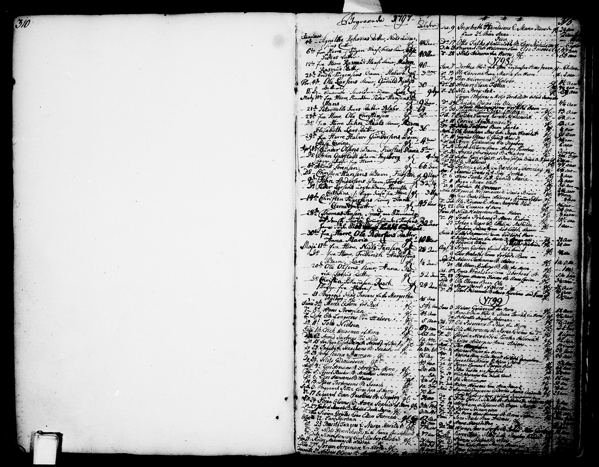 Porsgrunn kirkebøker , AV/SAKO-A-104/F/Fa/L0002: Ministerialbok nr. 2, 1764-1814, s. 314-315