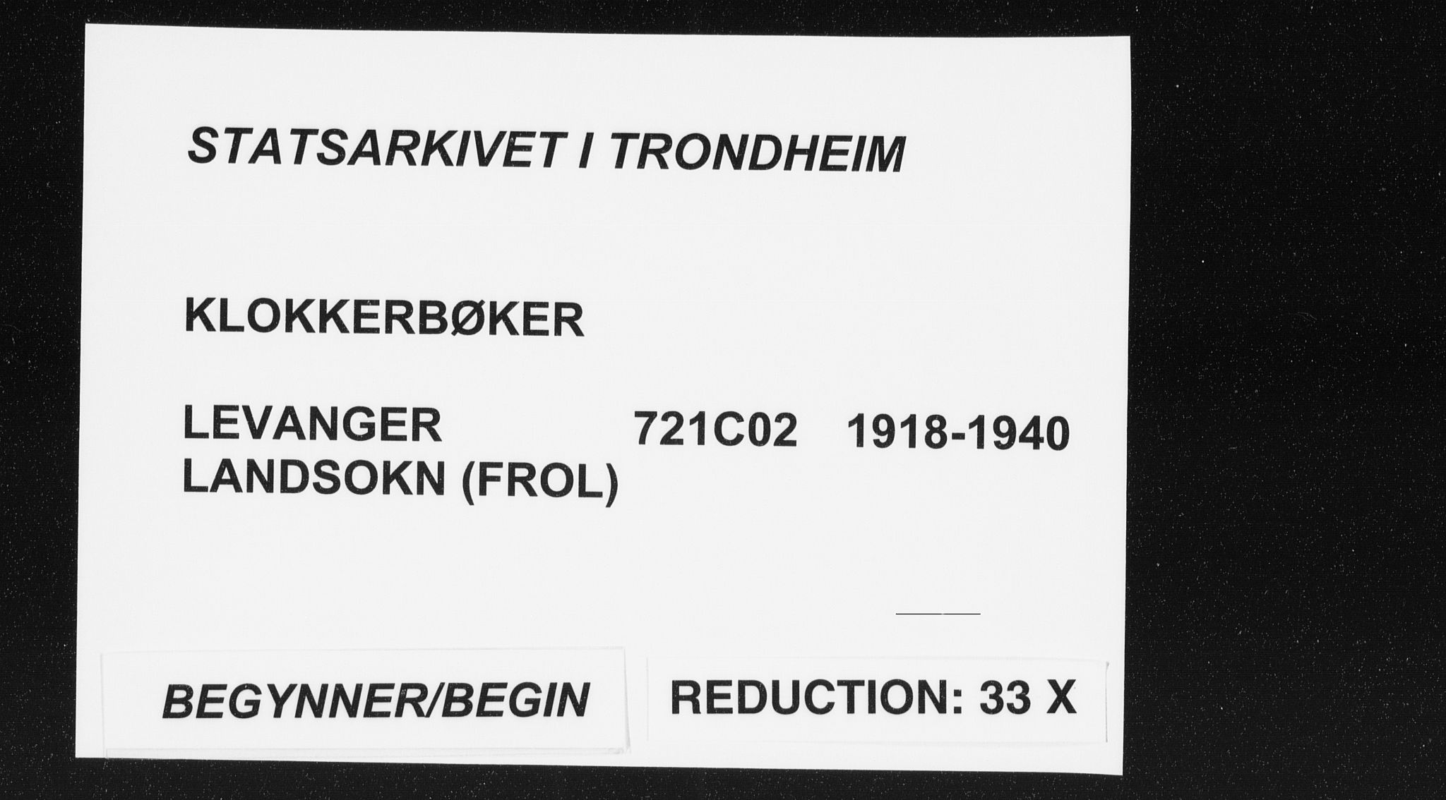 Ministerialprotokoller, klokkerbøker og fødselsregistre - Nord-Trøndelag, SAT/A-1458/721/L0209: Klokkerbok nr. 721C02, 1918-1940