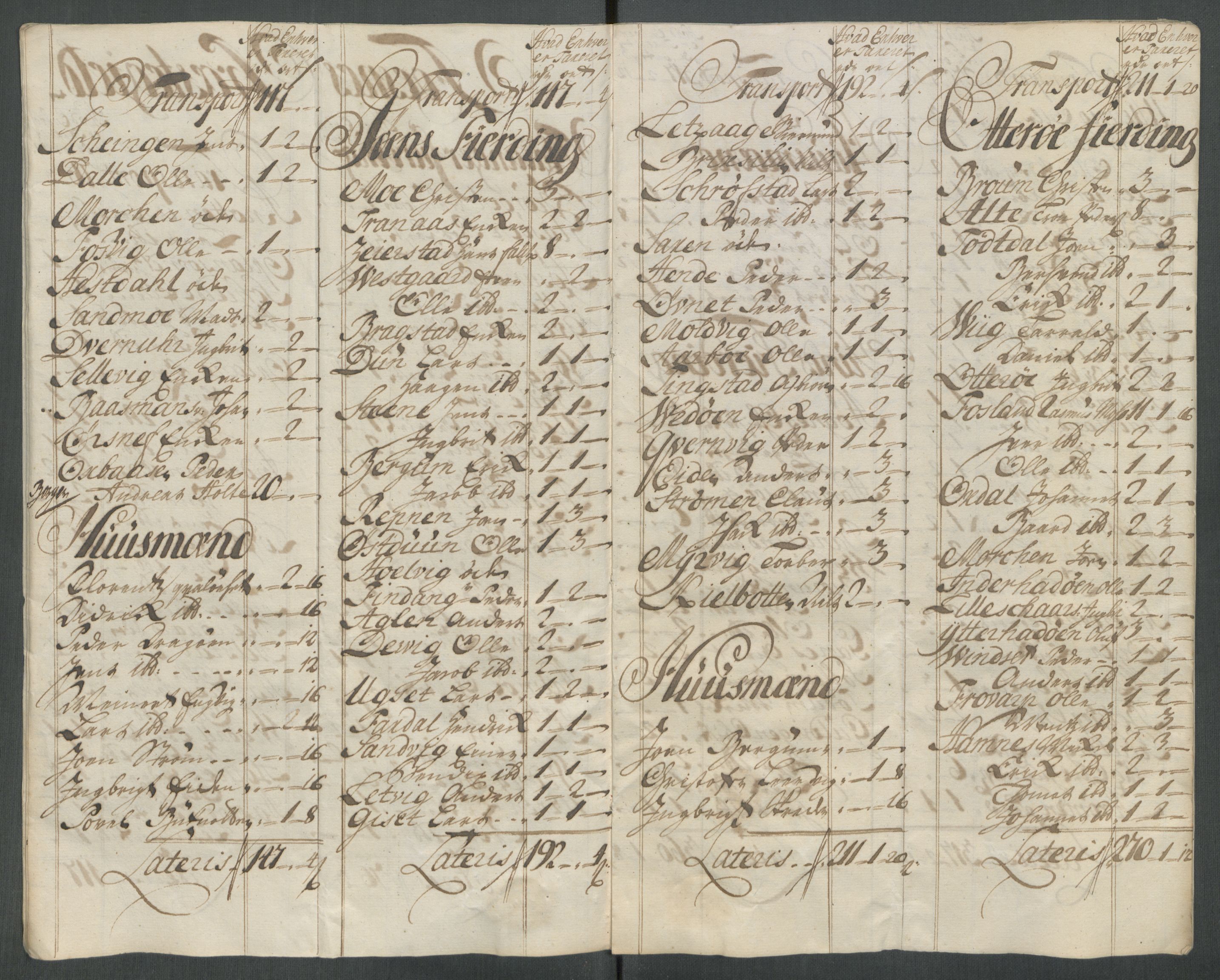 Rentekammeret inntil 1814, Reviderte regnskaper, Fogderegnskap, RA/EA-4092/R64/L4438: Fogderegnskap Namdal, 1717, s. 131