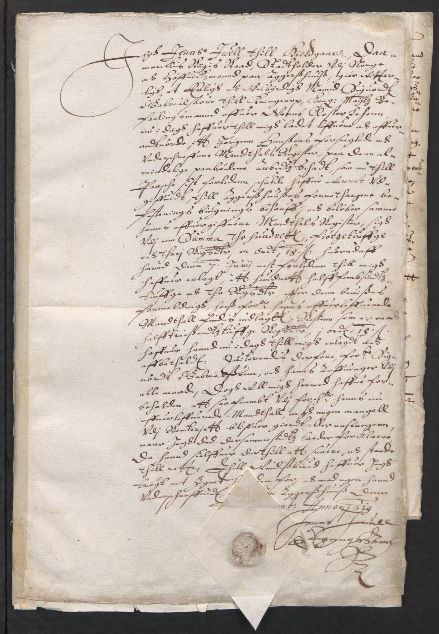 Rentekammeret inntil 1814, Reviderte regnskaper, Lensregnskaper, AV/RA-EA-5023/R/Rb/Rbg/L0009: Verne kloster len, 1618-1654