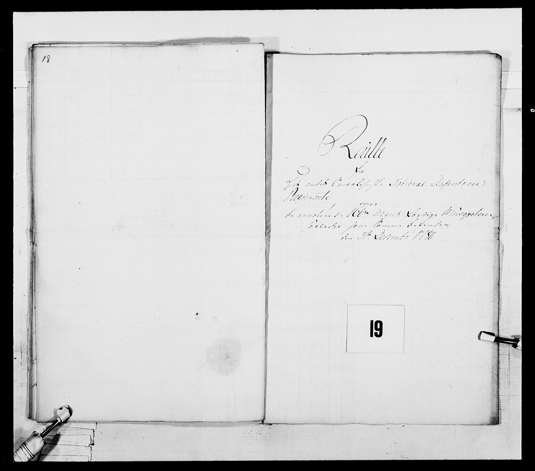 Generalitets- og kommissariatskollegiet, Det kongelige norske kommissariatskollegium, AV/RA-EA-5420/E/Eh/L0055: 2. Smålenske nasjonale infanteriregiment, 1777-1787, s. 112