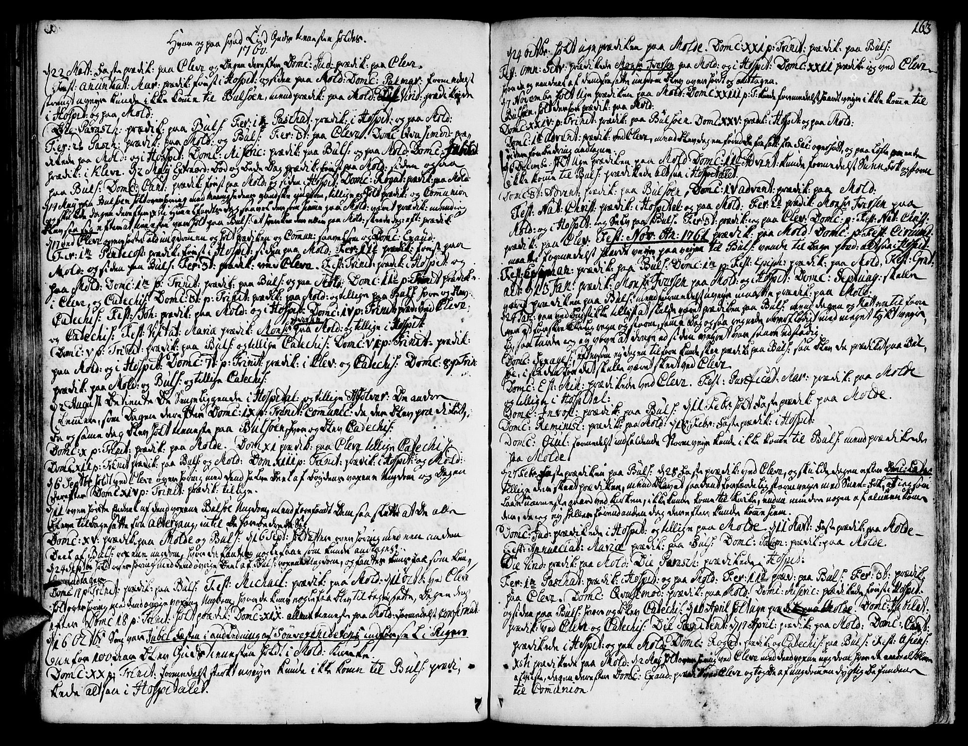 Ministerialprotokoller, klokkerbøker og fødselsregistre - Møre og Romsdal, AV/SAT-A-1454/555/L0648: Ministerialbok nr. 555A01, 1759-1793, s. 163