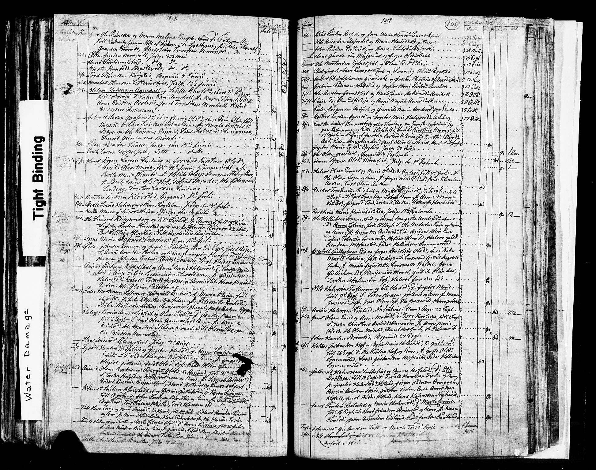 Sandsvær kirkebøker, SAKO/A-244/G/Ga/L0002: Klokkerbok nr. I 2, 1796-1817, s. 108