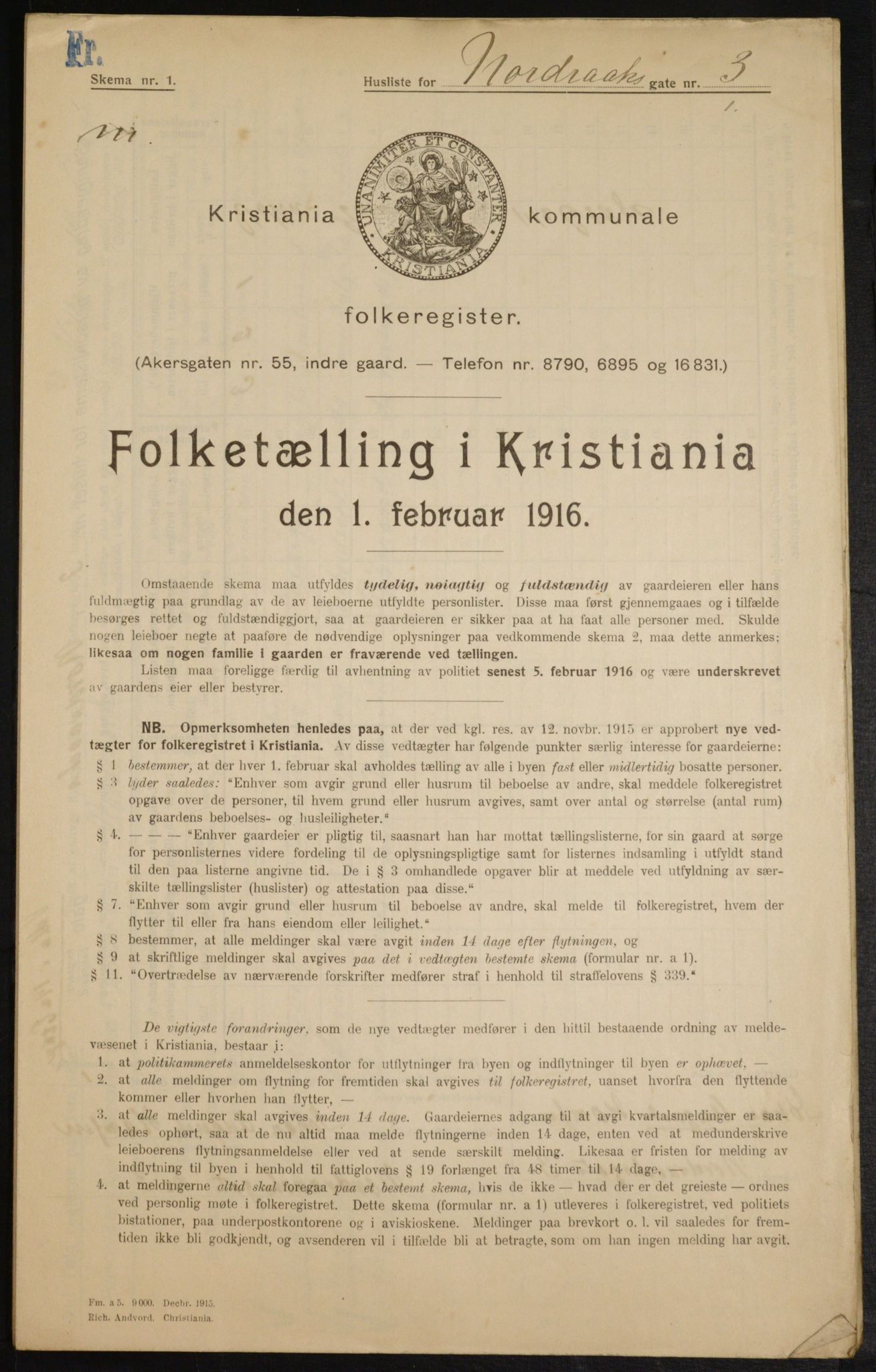 OBA, Kommunal folketelling 1.2.1916 for Kristiania, 1916, s. 75104