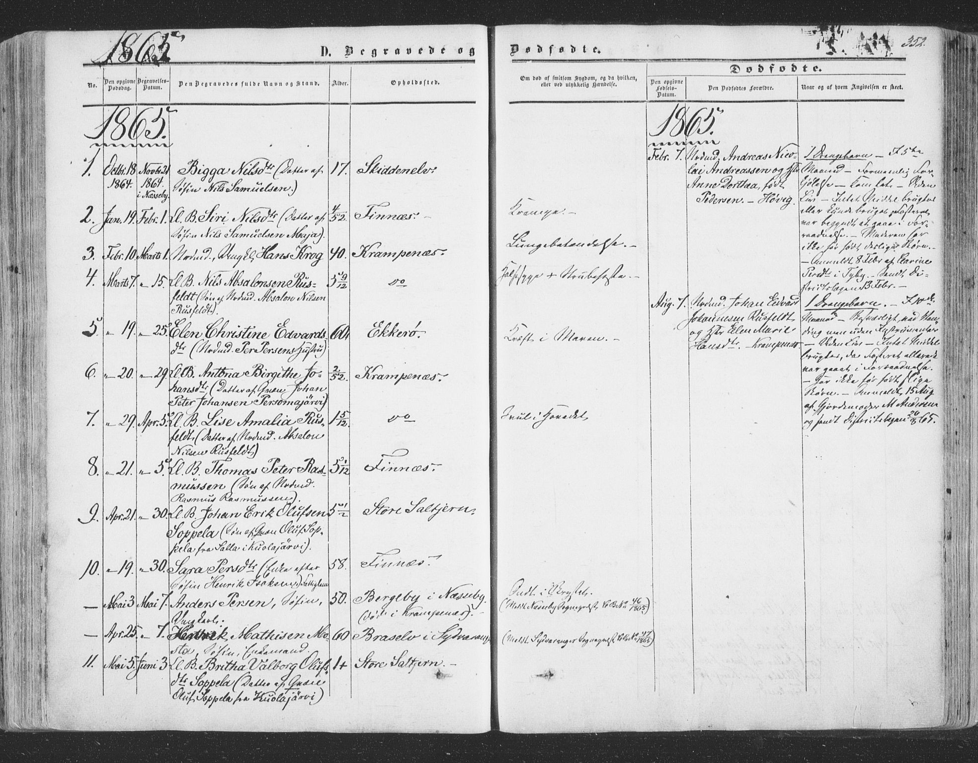 Vadsø sokneprestkontor, AV/SATØ-S-1325/H/Ha/L0004kirke: Ministerialbok nr. 4, 1854-1880, s. 352