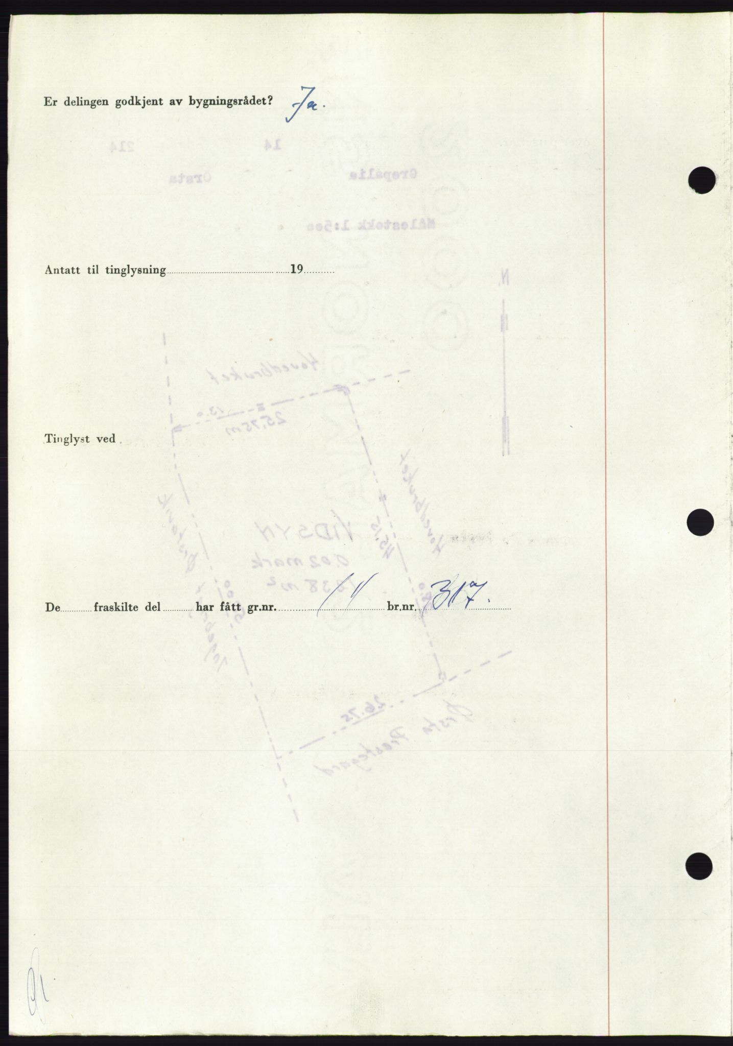 Søre Sunnmøre sorenskriveri, AV/SAT-A-4122/1/2/2C/L0090: Pantebok nr. 16A, 1951-1951, Dagboknr: 2261/1951