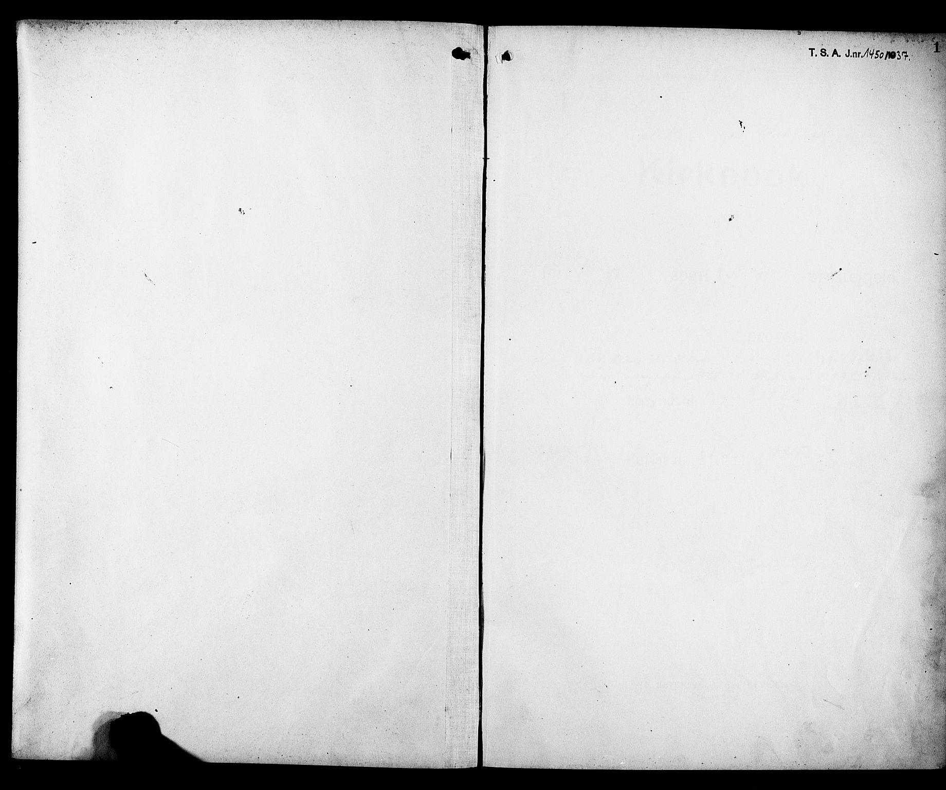 Kvæfjord sokneprestkontor, SATØ/S-1323/G/Ga/Gab/L0006klokker: Klokkerbok nr. 6, 1912-1931, s. 1