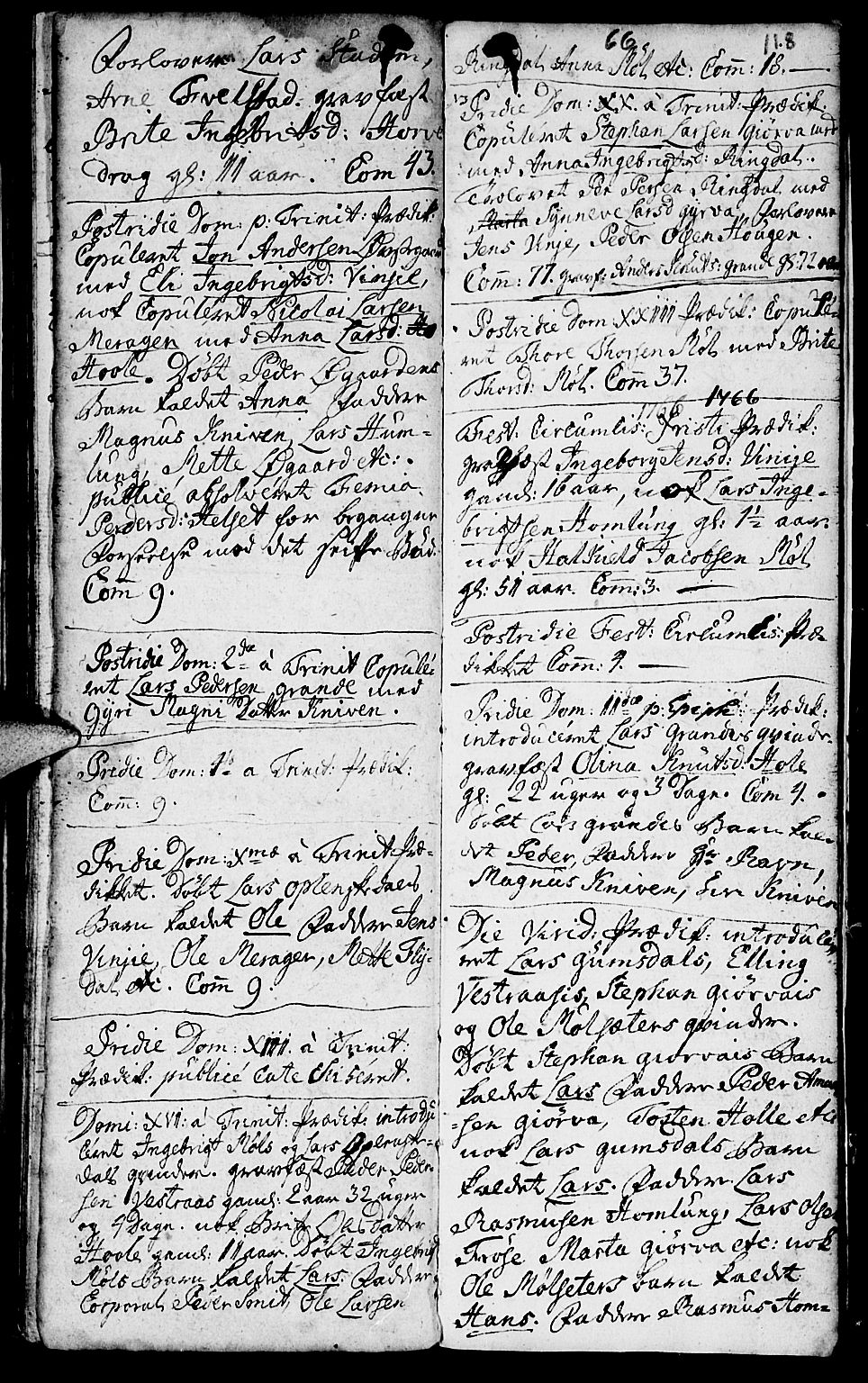 Ministerialprotokoller, klokkerbøker og fødselsregistre - Møre og Romsdal, AV/SAT-A-1454/519/L0243: Ministerialbok nr. 519A02, 1760-1770, s. 118