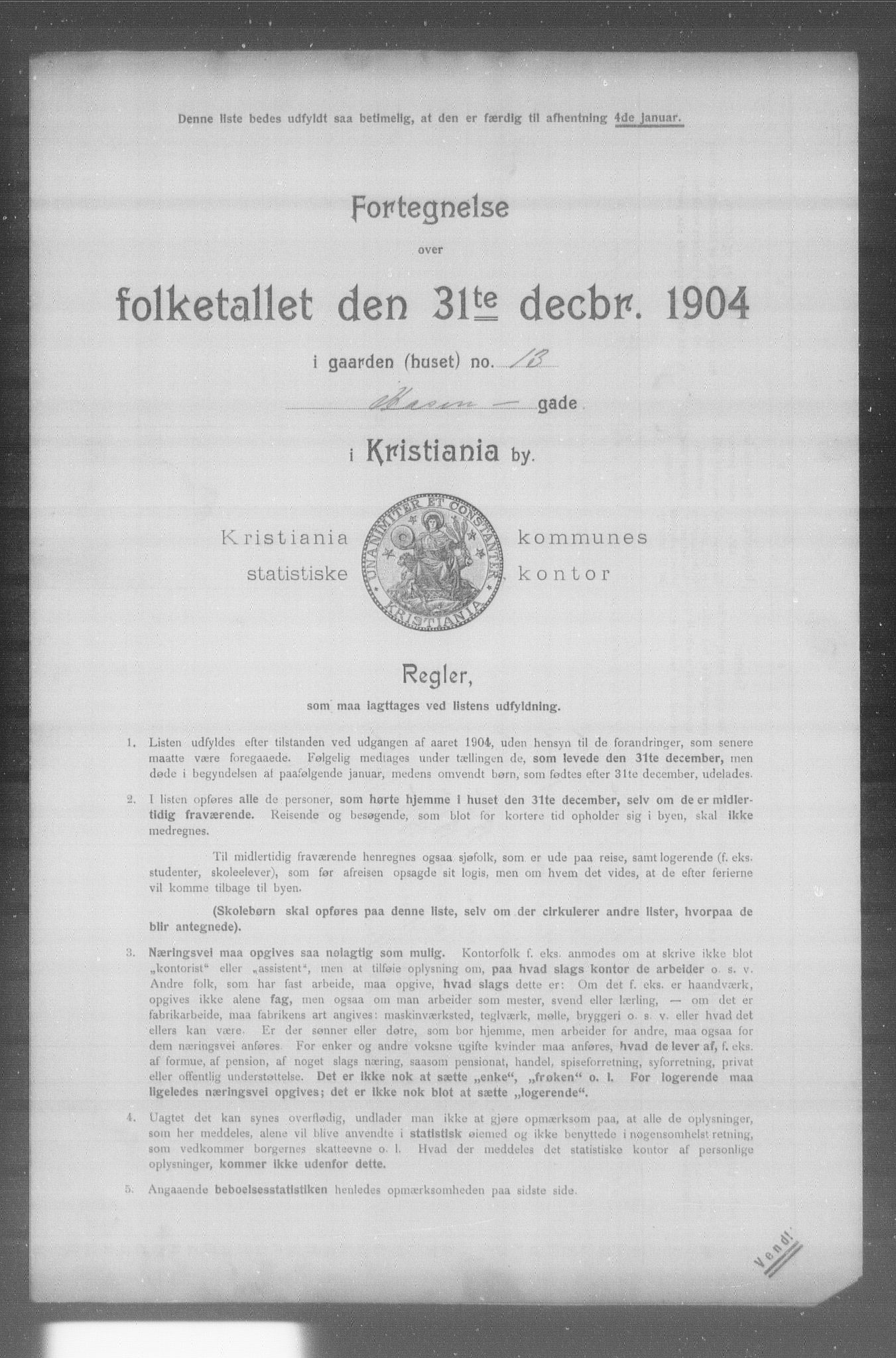 OBA, Kommunal folketelling 31.12.1904 for Kristiania kjøpstad, 1904, s. 24547