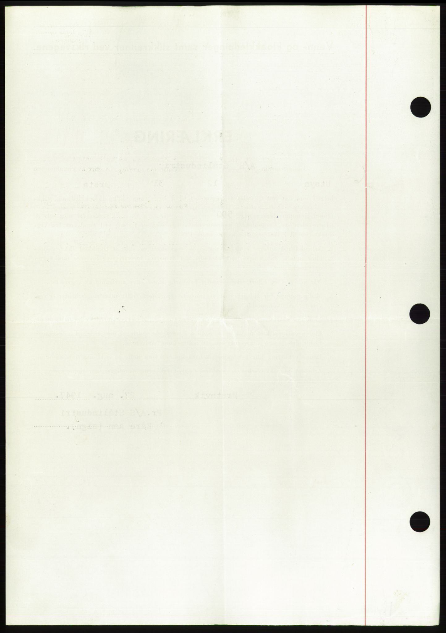 Søre Sunnmøre sorenskriveri, AV/SAT-A-4122/1/2/2C/L0115: Pantebok nr. 3B, 1947-1948, Dagboknr: 1207/1947