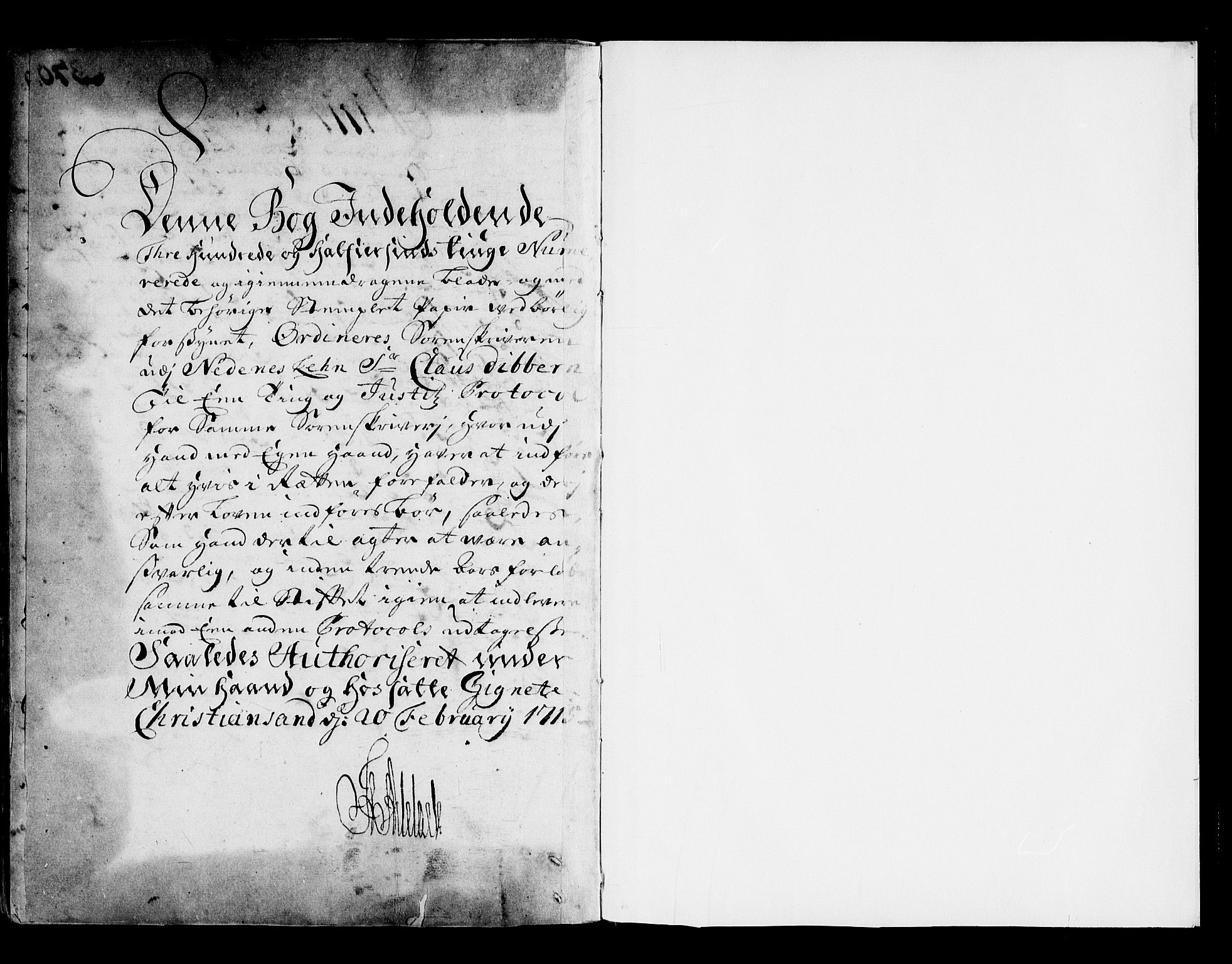 Nedenes sorenskriveri før 1824, SAK/1221-0007/F/Fa/L0017: Tingbok med register nr 12, 1715-1717, s. 370b-371a