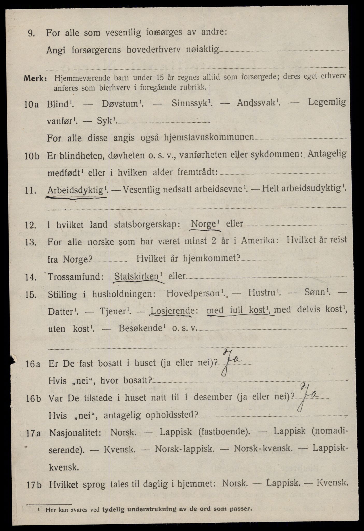 SAT, Folketelling 1920 for 1621 Ørland herred, 1920, s. 7834