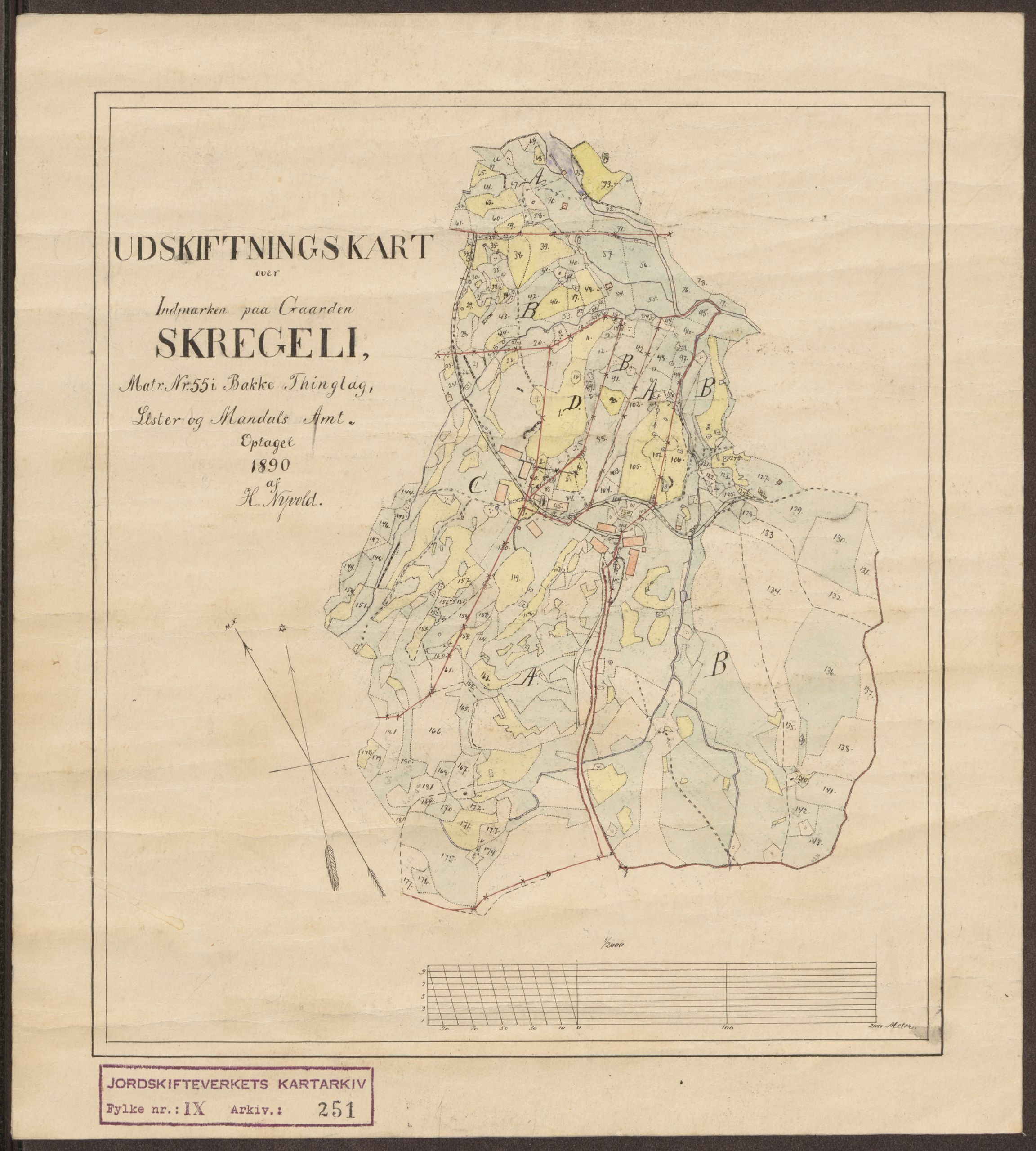 Jordskifteverkets kartarkiv, AV/RA-S-3929/T, 1859-1988, s. 295