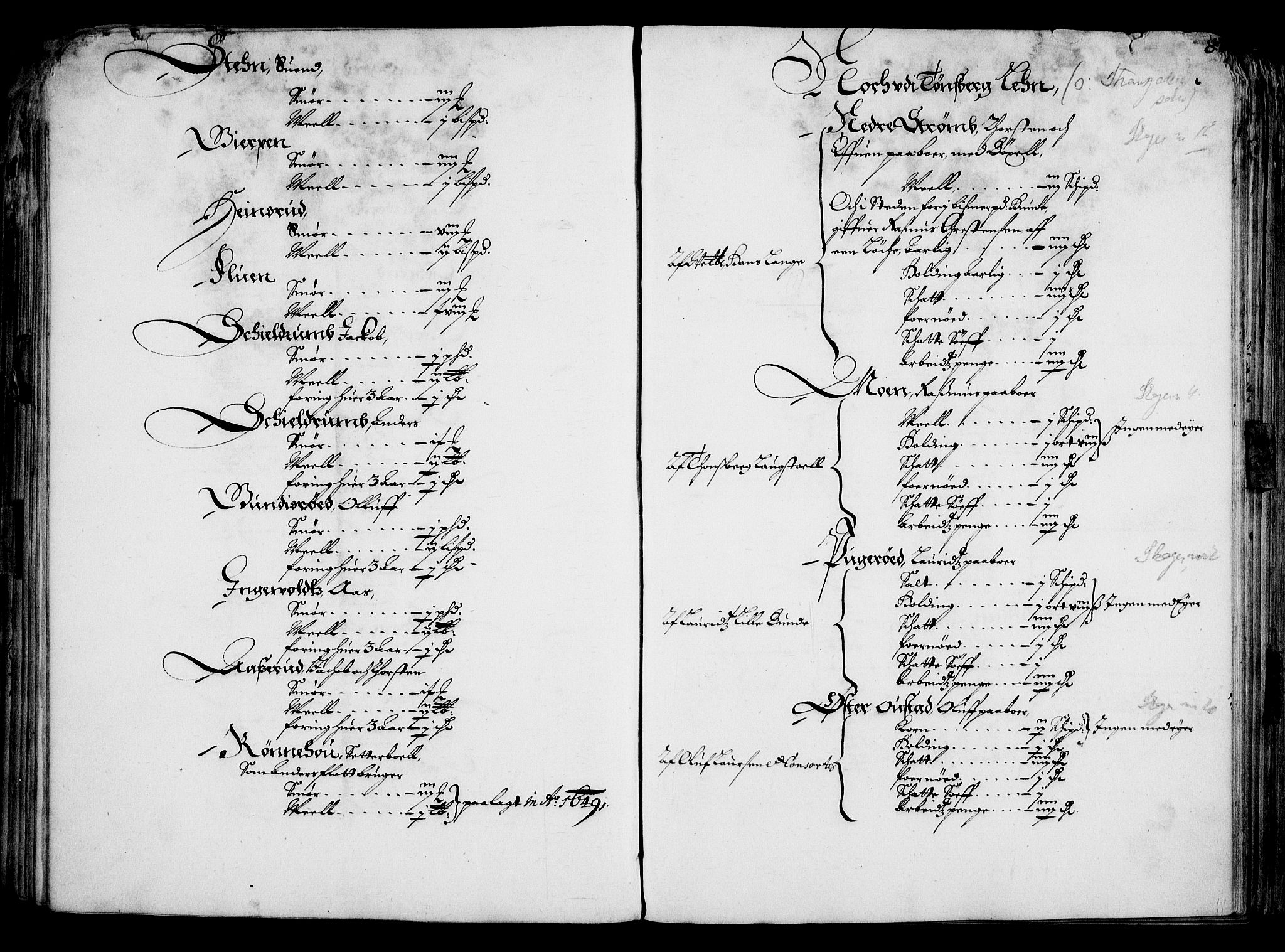 Rentekammeret inntil 1814, Realistisk ordnet avdeling, RA/EA-4070/On/L0001/0001: Statens gods / [Jj 1]: Jordebok over Hannibal Sehesteds gods, 1651, s. 83