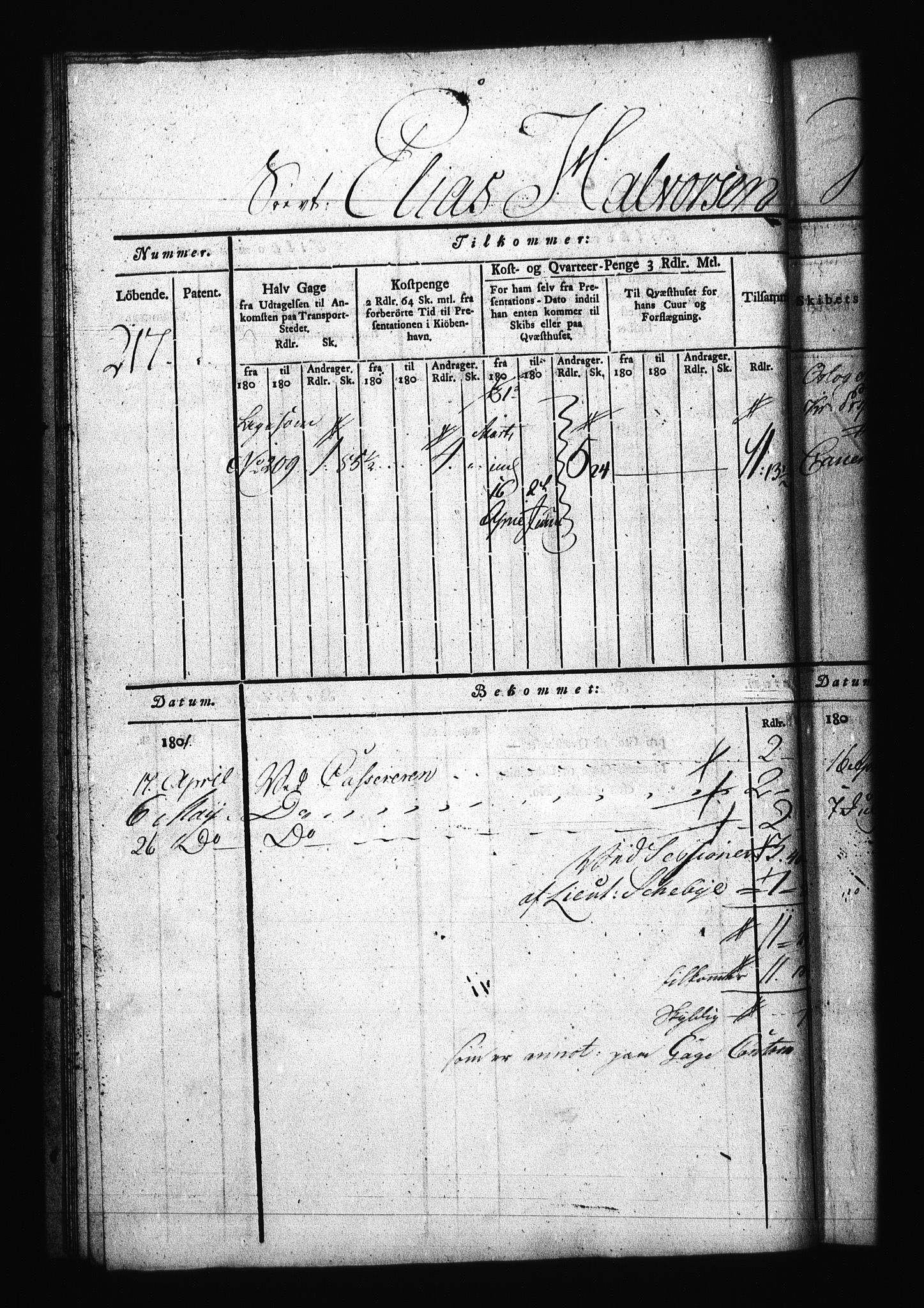 Sjøetaten, AV/RA-EA-3110/F/L0326: Trondheim distrikt, bind 3, 1801