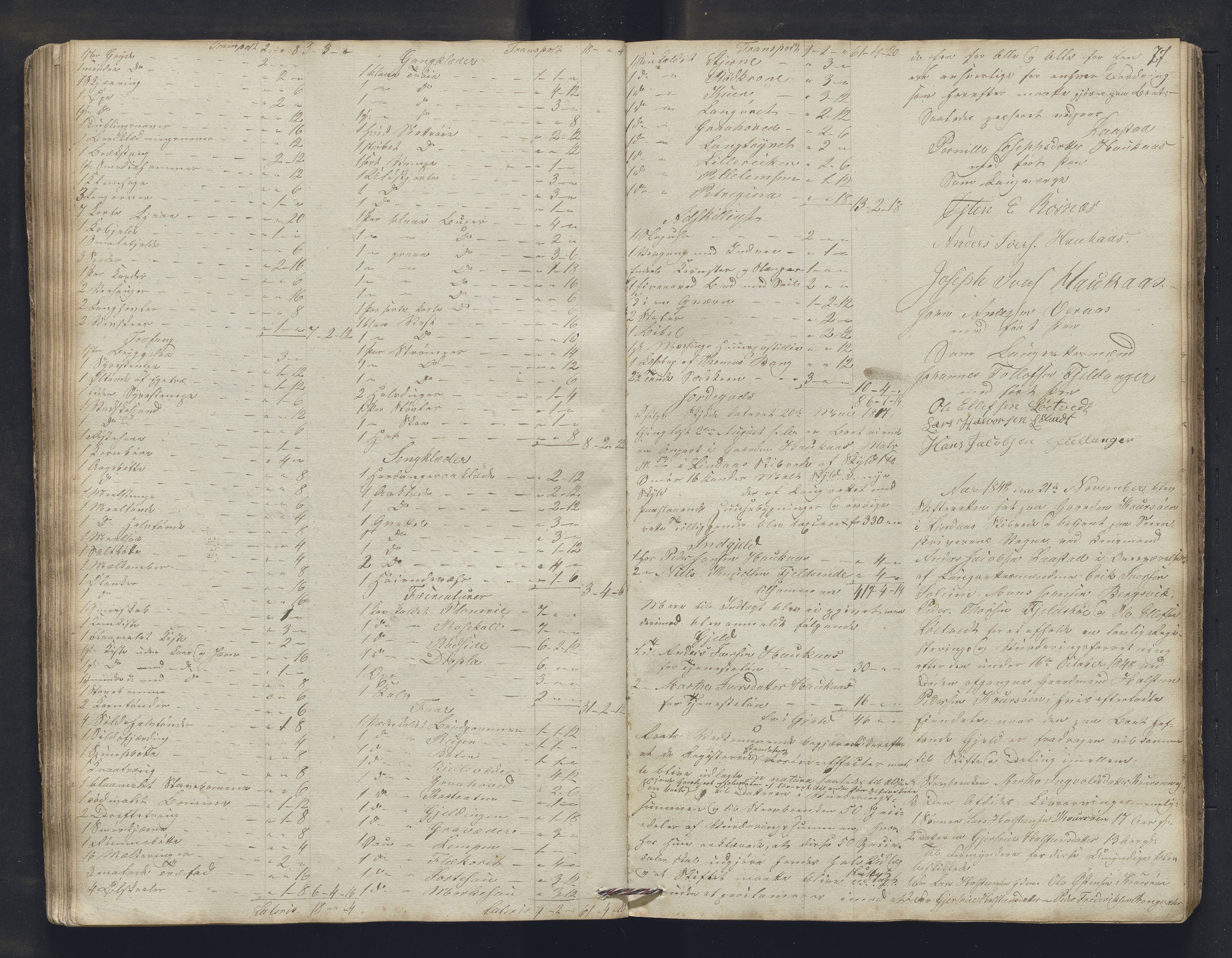 Nordhordland sorenskrivar, SAB/A-2901/1/H/Hb/L0015: Registreringsprotokollar, 1846-1850, s. 77