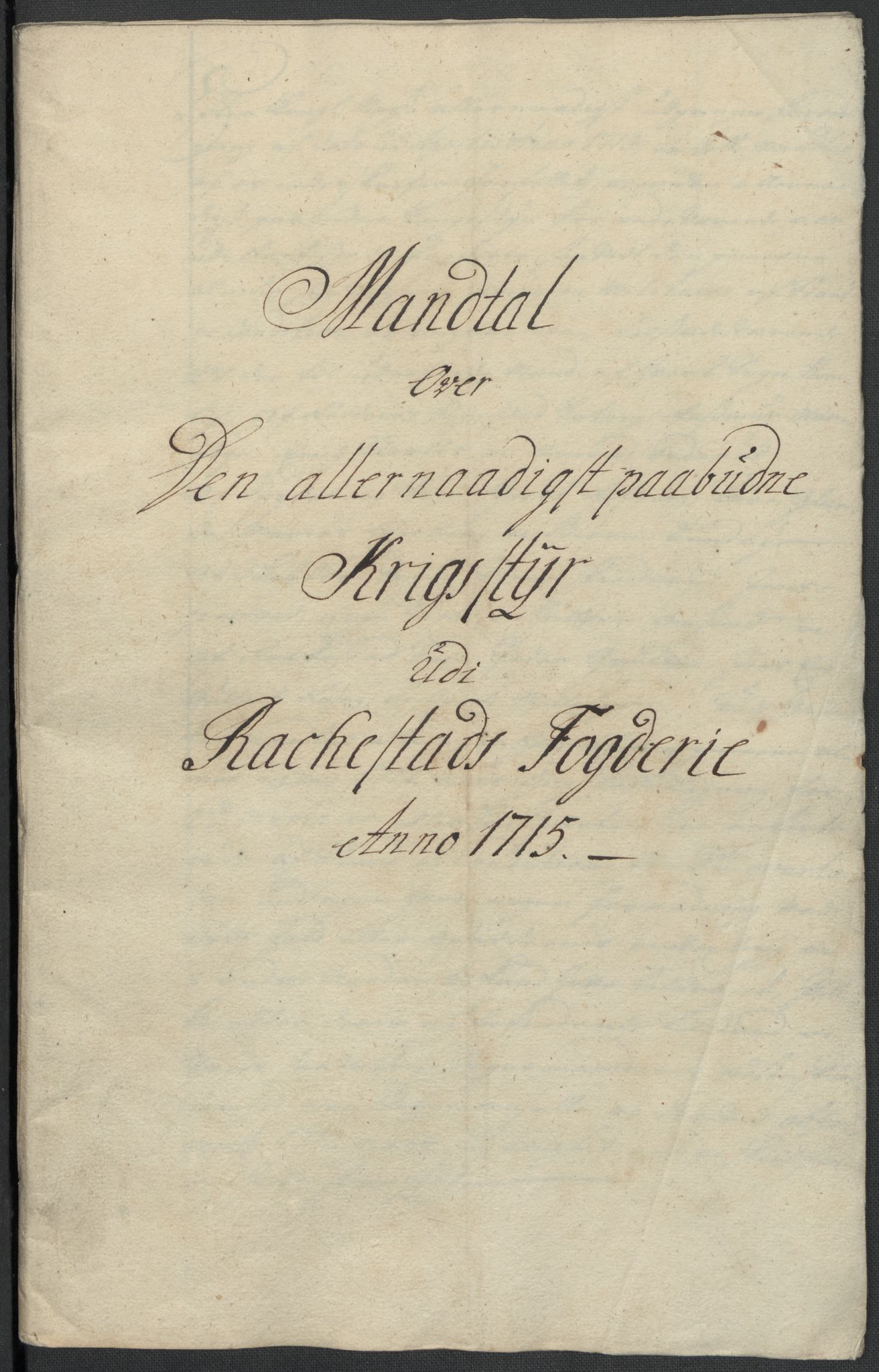 Rentekammeret inntil 1814, Reviderte regnskaper, Fogderegnskap, RA/EA-4092/R07/L0310: Fogderegnskap Rakkestad, Heggen og Frøland, 1715, s. 68