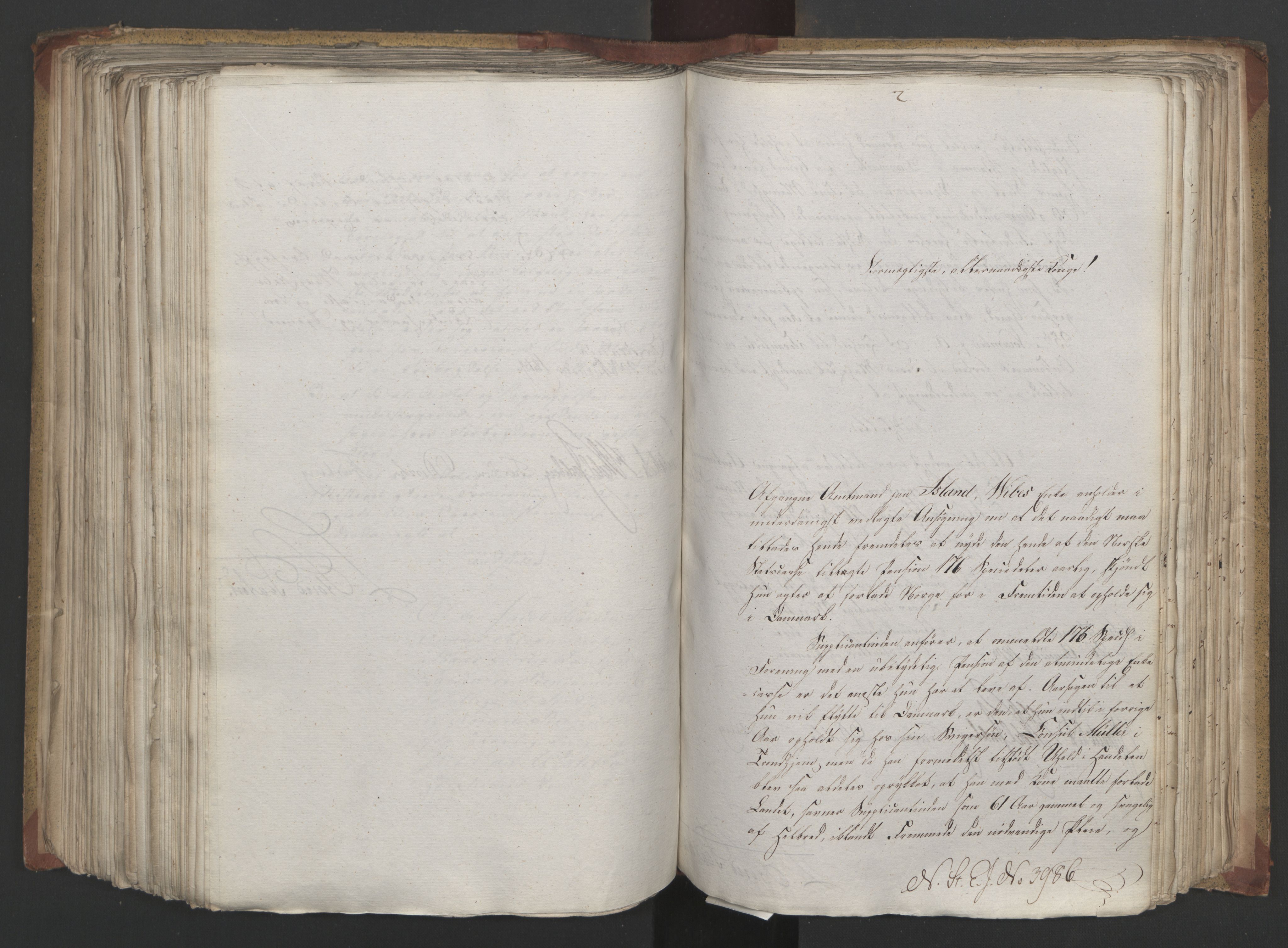 Statsrådsavdelingen i Stockholm, AV/RA-S-1003/D/Da/L0019: Regjeringsinnstillinger nr. 3856-4052, 1819, s. 327