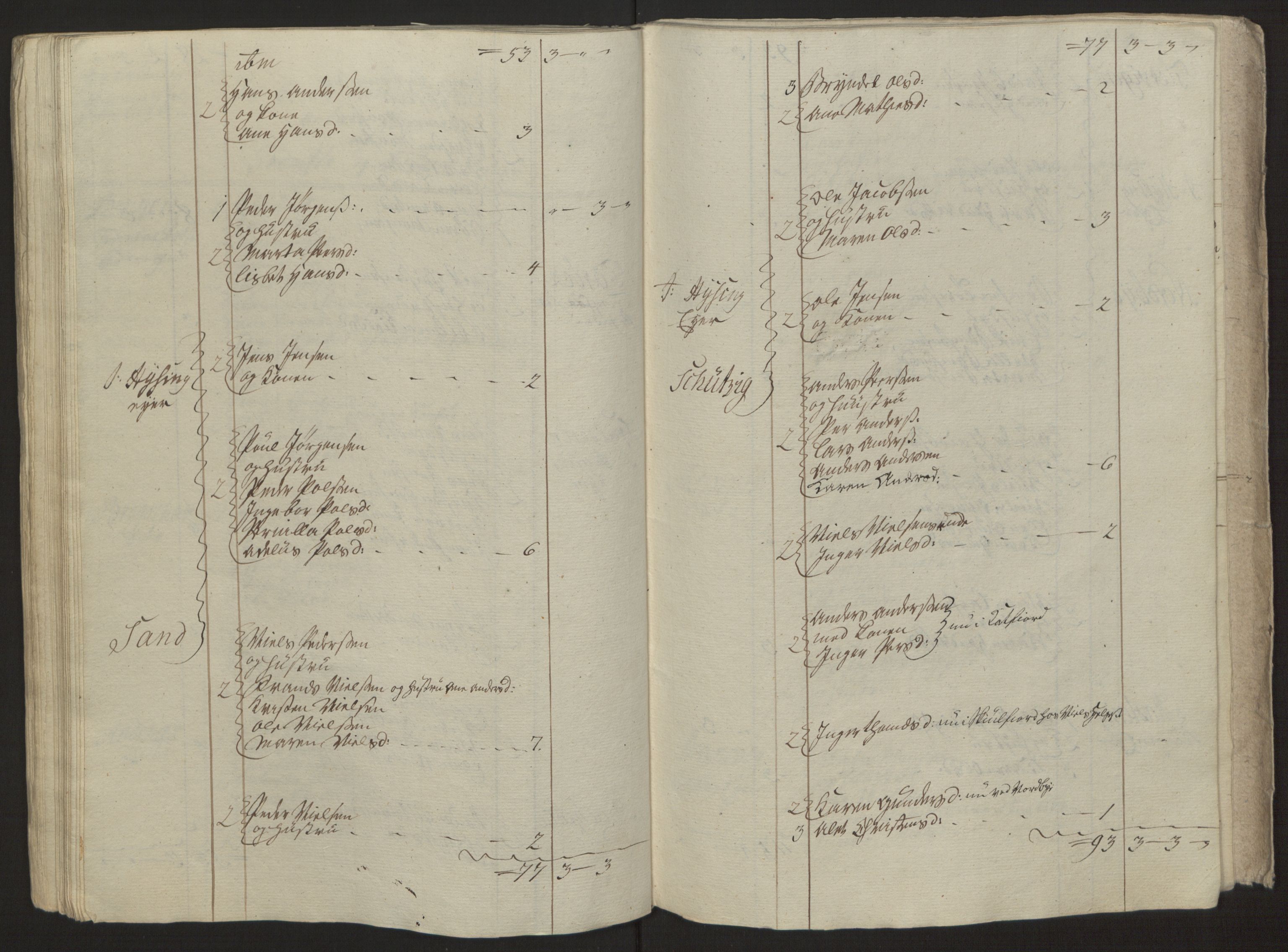 Rentekammeret inntil 1814, Reviderte regnskaper, Fogderegnskap, RA/EA-4092/R68/L4845: Ekstraskatten Senja og Troms, 1762-1765, s. 419