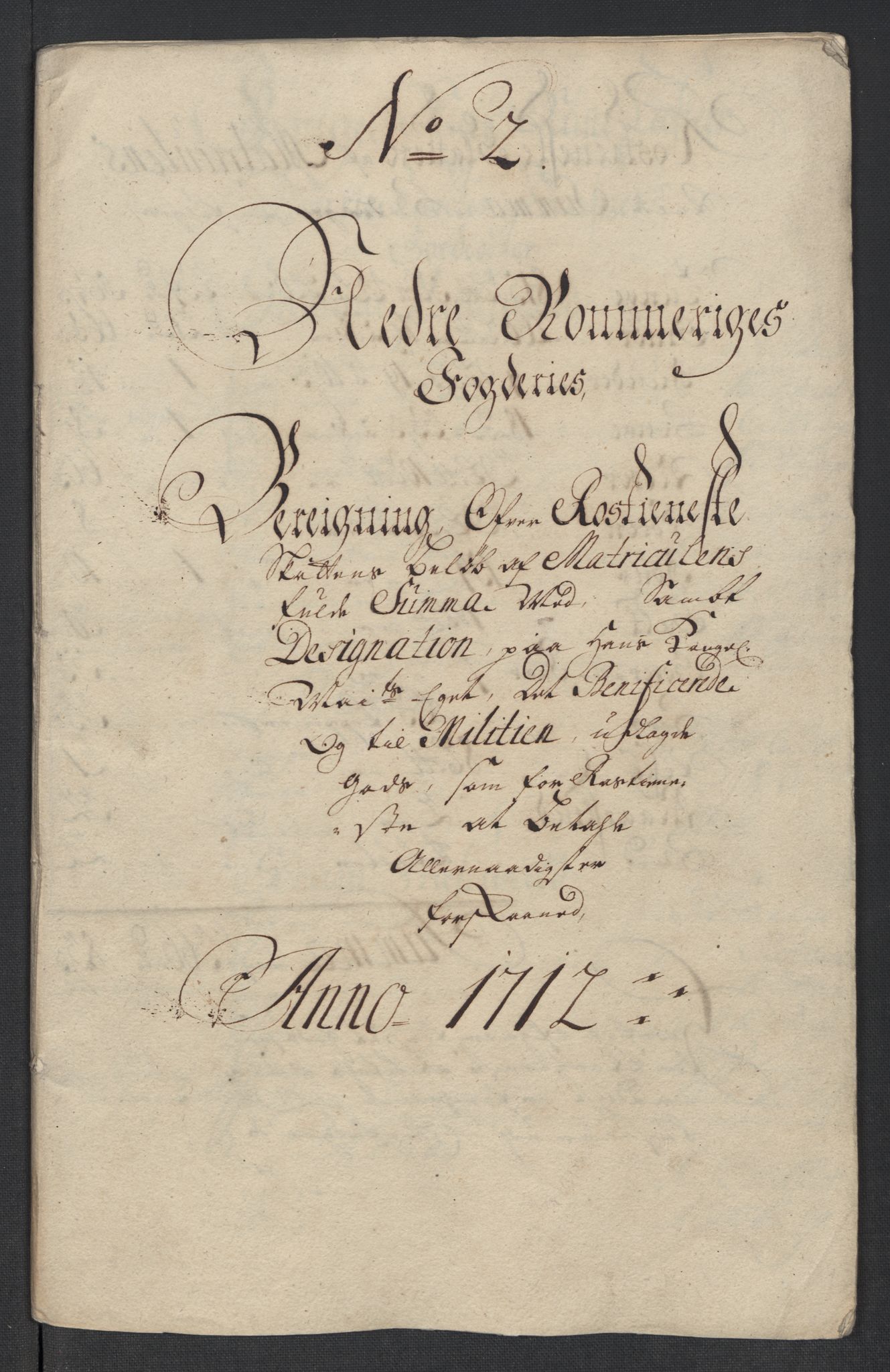 Rentekammeret inntil 1814, Reviderte regnskaper, Fogderegnskap, RA/EA-4092/R11/L0594: Fogderegnskap Nedre Romerike, 1712, s. 85