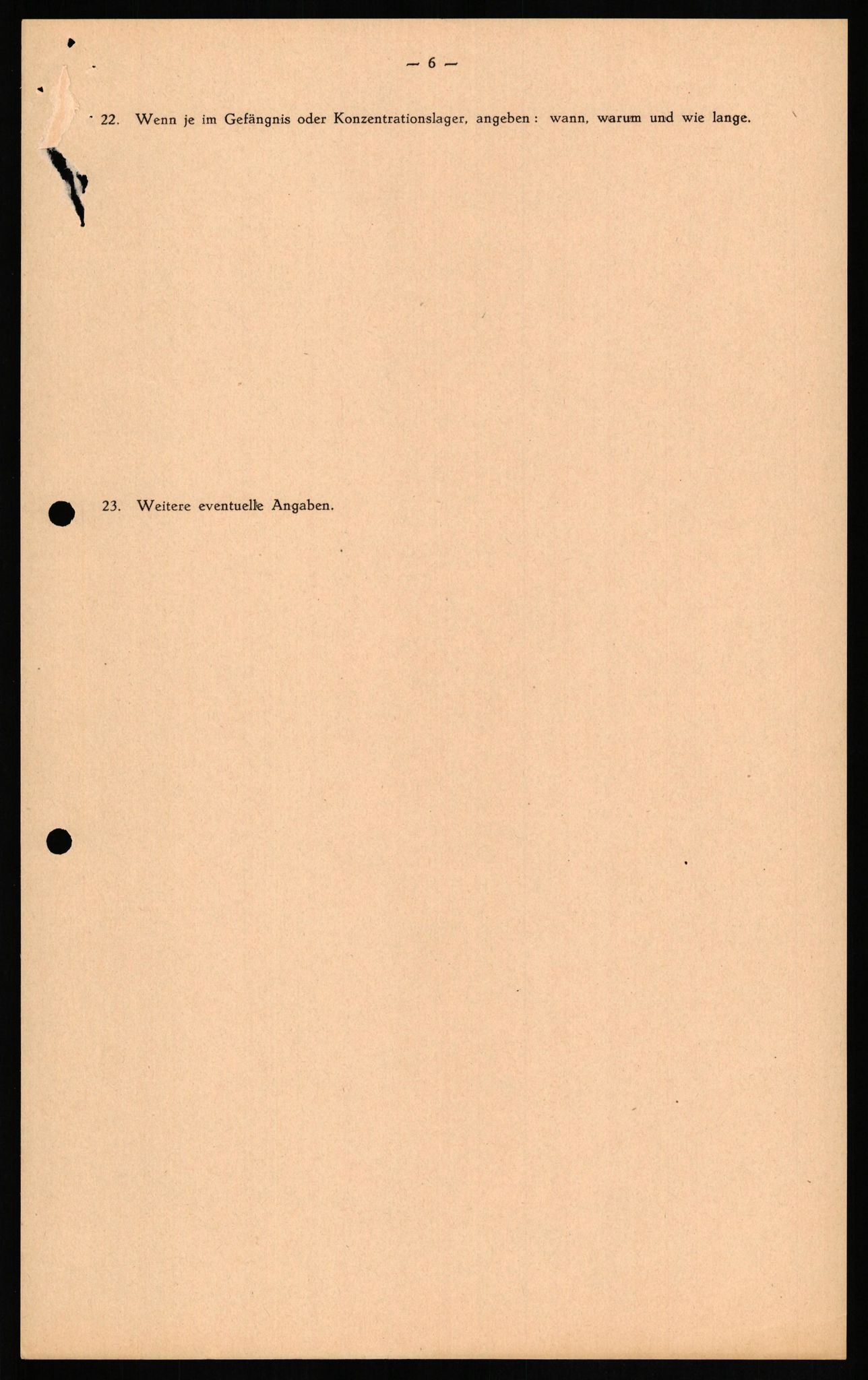 Forsvaret, Forsvarets overkommando II, AV/RA-RAFA-3915/D/Db/L0015: CI Questionaires. Tyske okkupasjonsstyrker i Norge. Tyskere., 1945-1946, s. 287