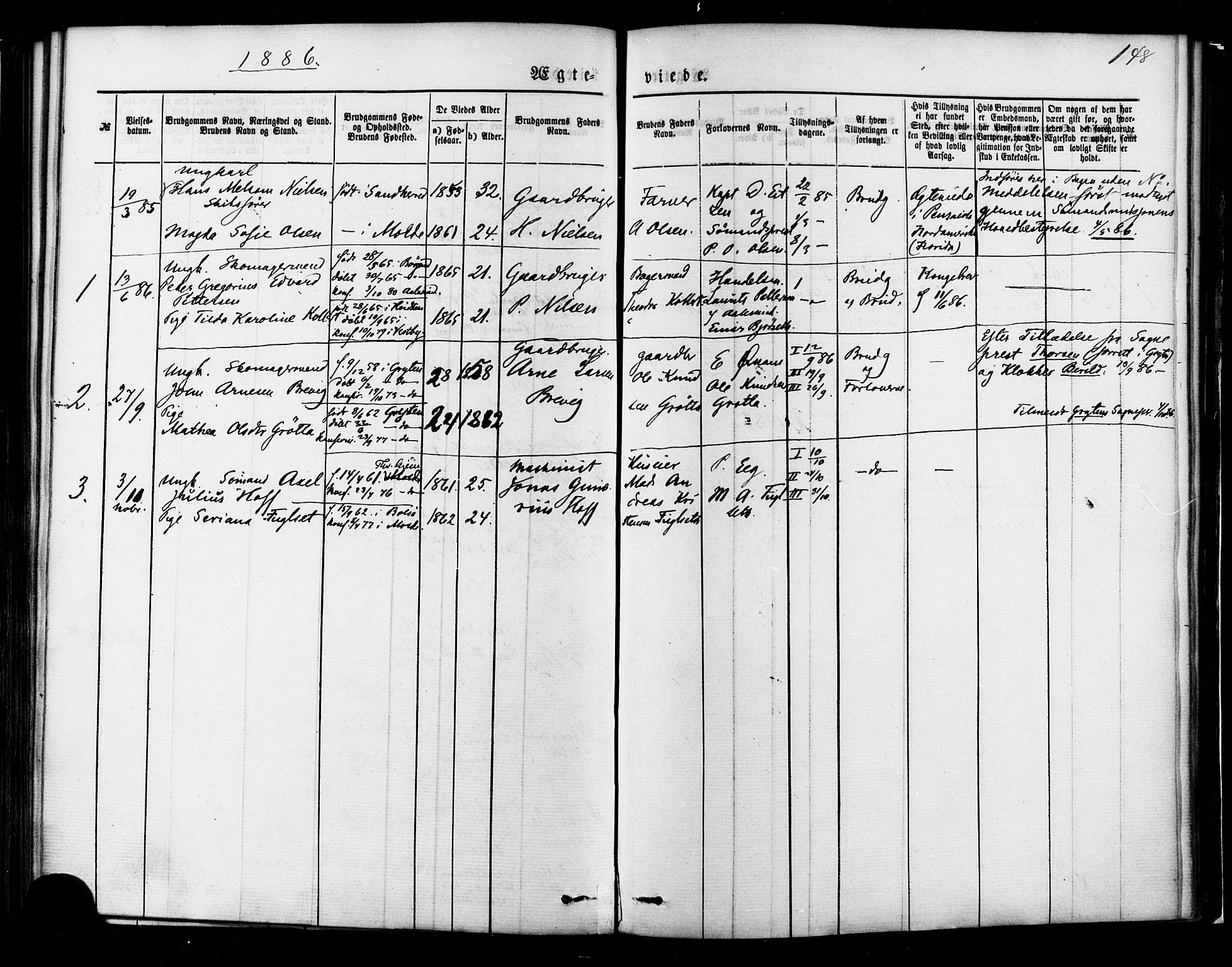 Ministerialprotokoller, klokkerbøker og fødselsregistre - Møre og Romsdal, SAT/A-1454/558/L0691: Ministerialbok nr. 558A05, 1873-1886, s. 148