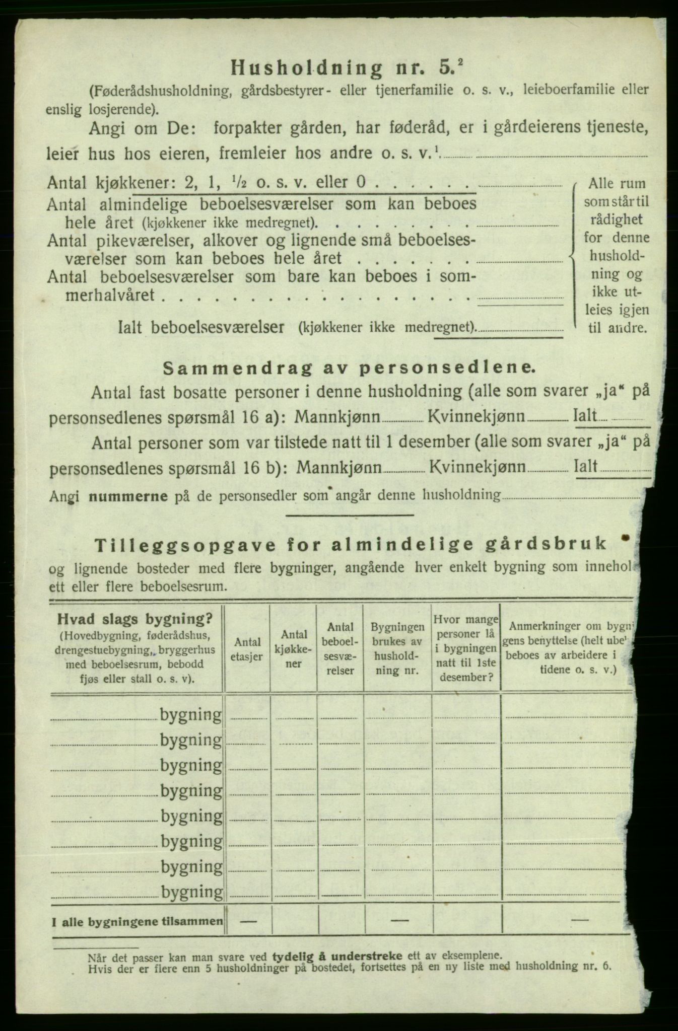 SAB, Folketelling 1920 for 1212 Skånevik herred, 1920, s. 707