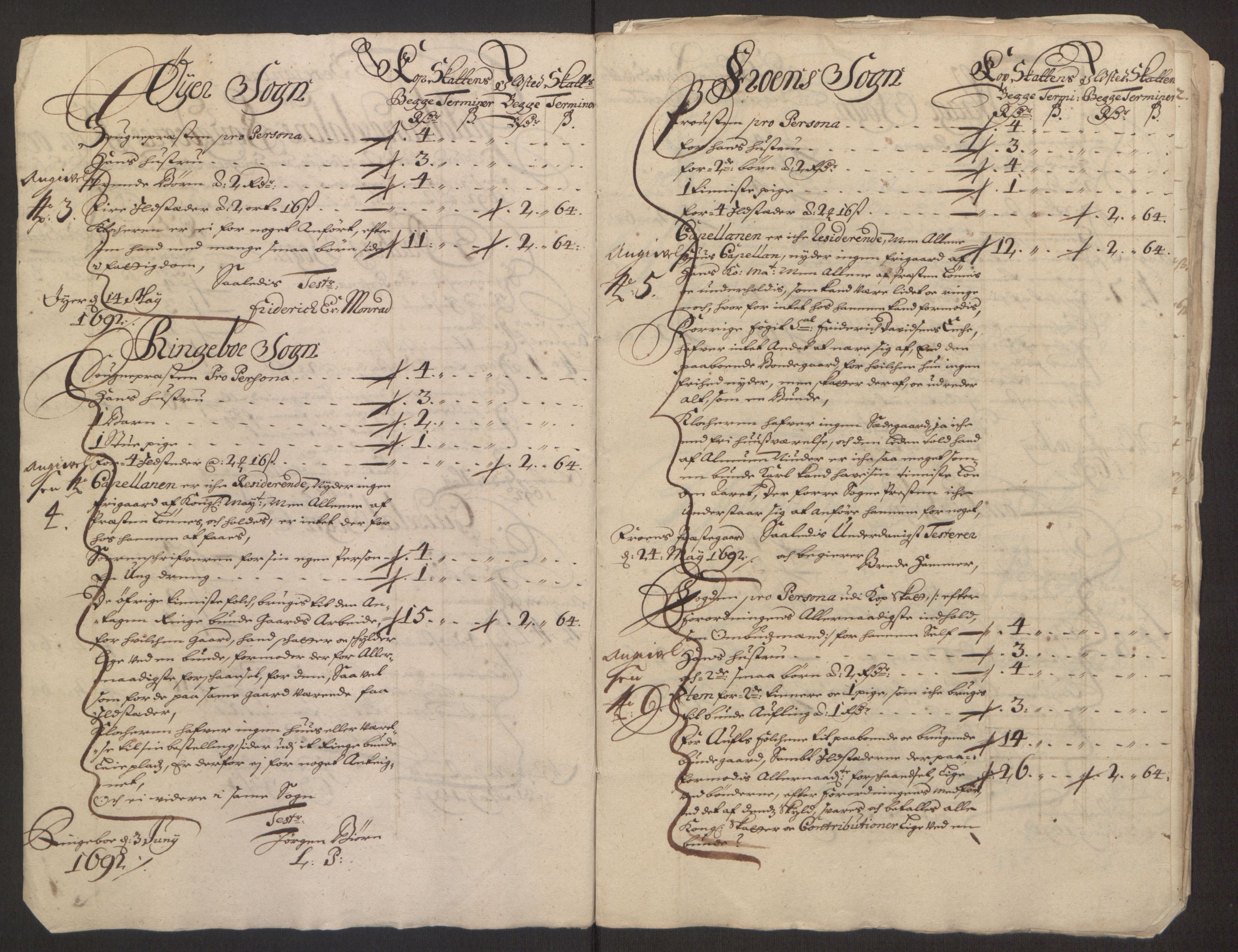 Rentekammeret inntil 1814, Reviderte regnskaper, Fogderegnskap, RA/EA-4092/R17/L1166: Fogderegnskap Gudbrandsdal, 1690-1692, s. 133