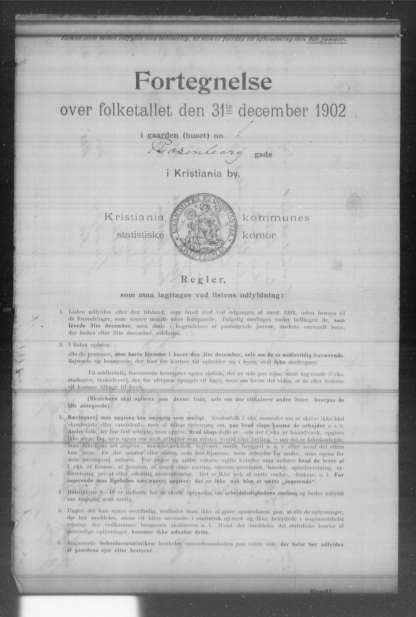 OBA, Kommunal folketelling 31.12.1902 for Kristiania kjøpstad, 1902, s. 15933