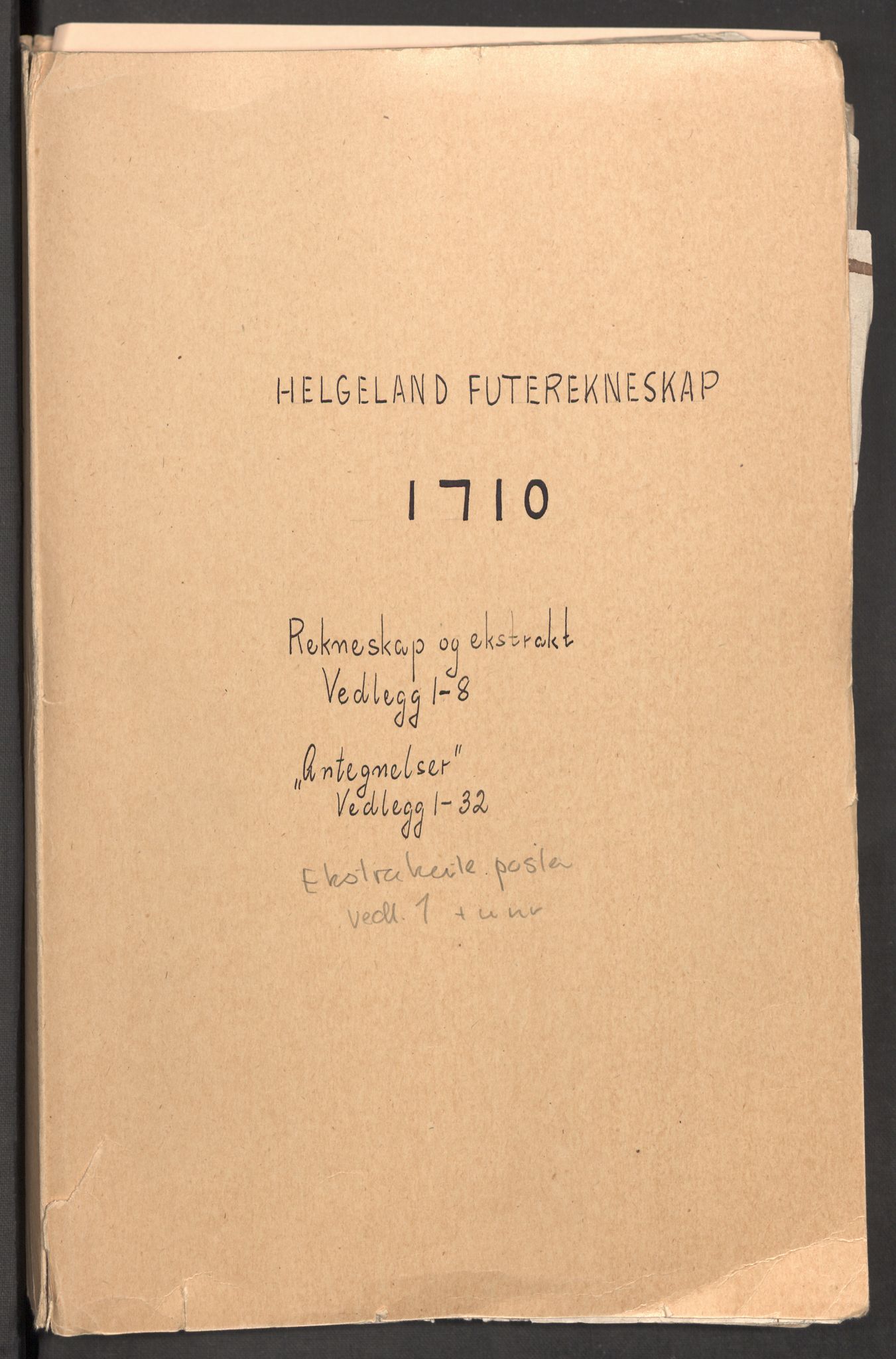 Rentekammeret inntil 1814, Reviderte regnskaper, Fogderegnskap, RA/EA-4092/R65/L4511: Fogderegnskap Helgeland, 1710-1711, s. 2