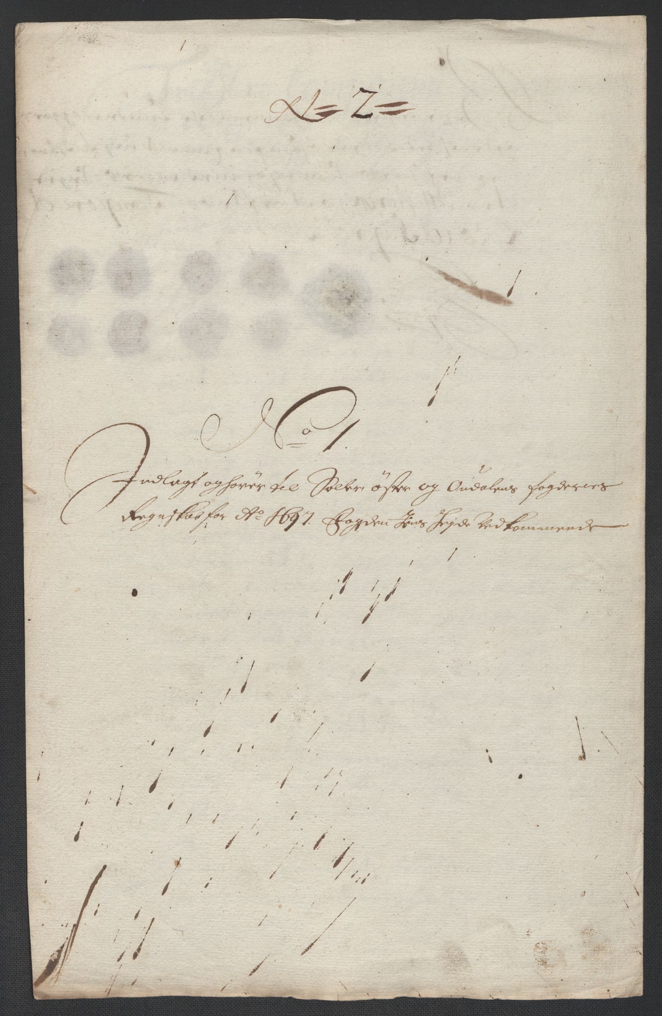 Rentekammeret inntil 1814, Reviderte regnskaper, Fogderegnskap, RA/EA-4092/R13/L0835: Fogderegnskap Solør, Odal og Østerdal, 1697, s. 26