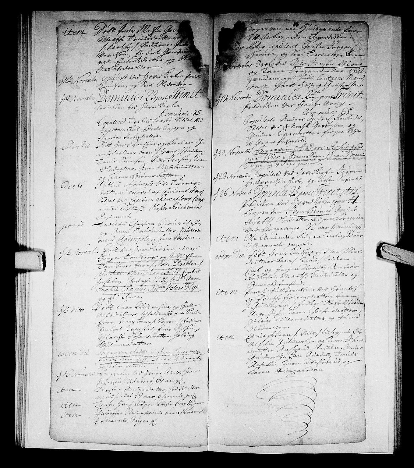 Norderhov kirkebøker, AV/SAKO-A-237/F/Fa/L0002a: Ministerialbok nr. 2A, 1716-1725, s. 82-83
