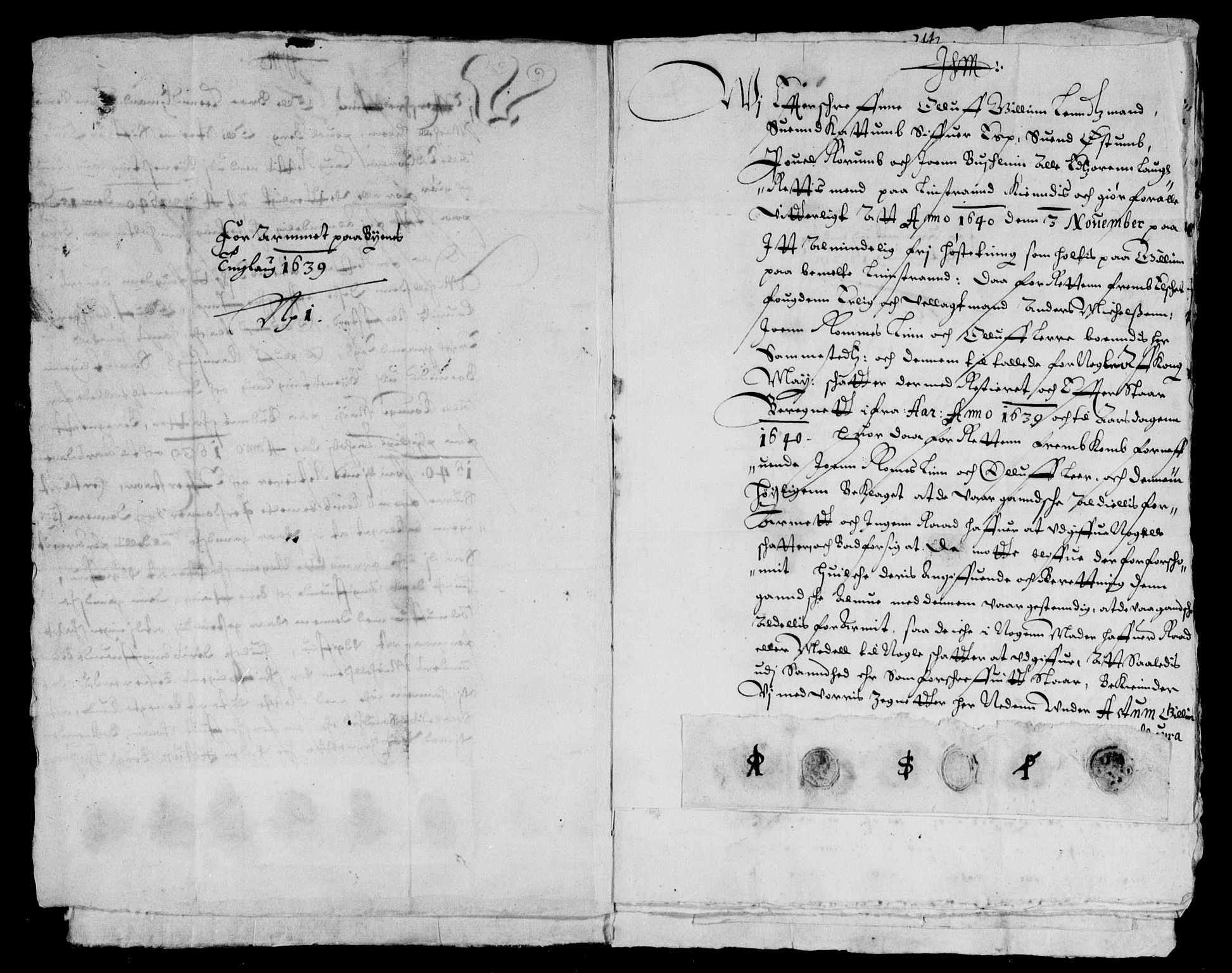 Rentekammeret inntil 1814, Reviderte regnskaper, Lensregnskaper, AV/RA-EA-5023/R/Rb/Rbw/L0066: Trondheim len, 1636-1640