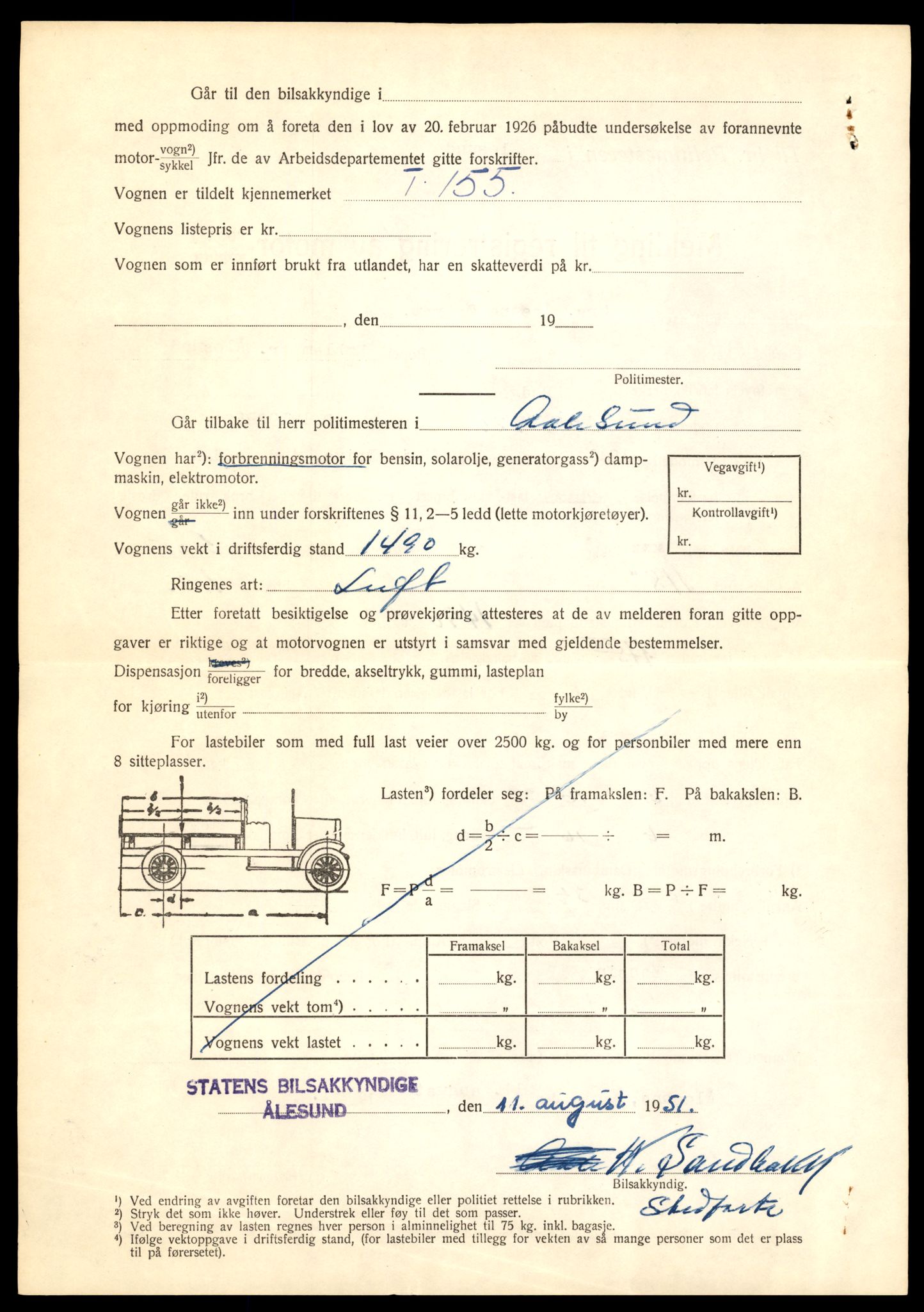 Møre og Romsdal vegkontor - Ålesund trafikkstasjon, AV/SAT-A-4099/F/Fe/L0043: Registreringskort for kjøretøy T 14080 - T 14204, 1927-1998, s. 1842