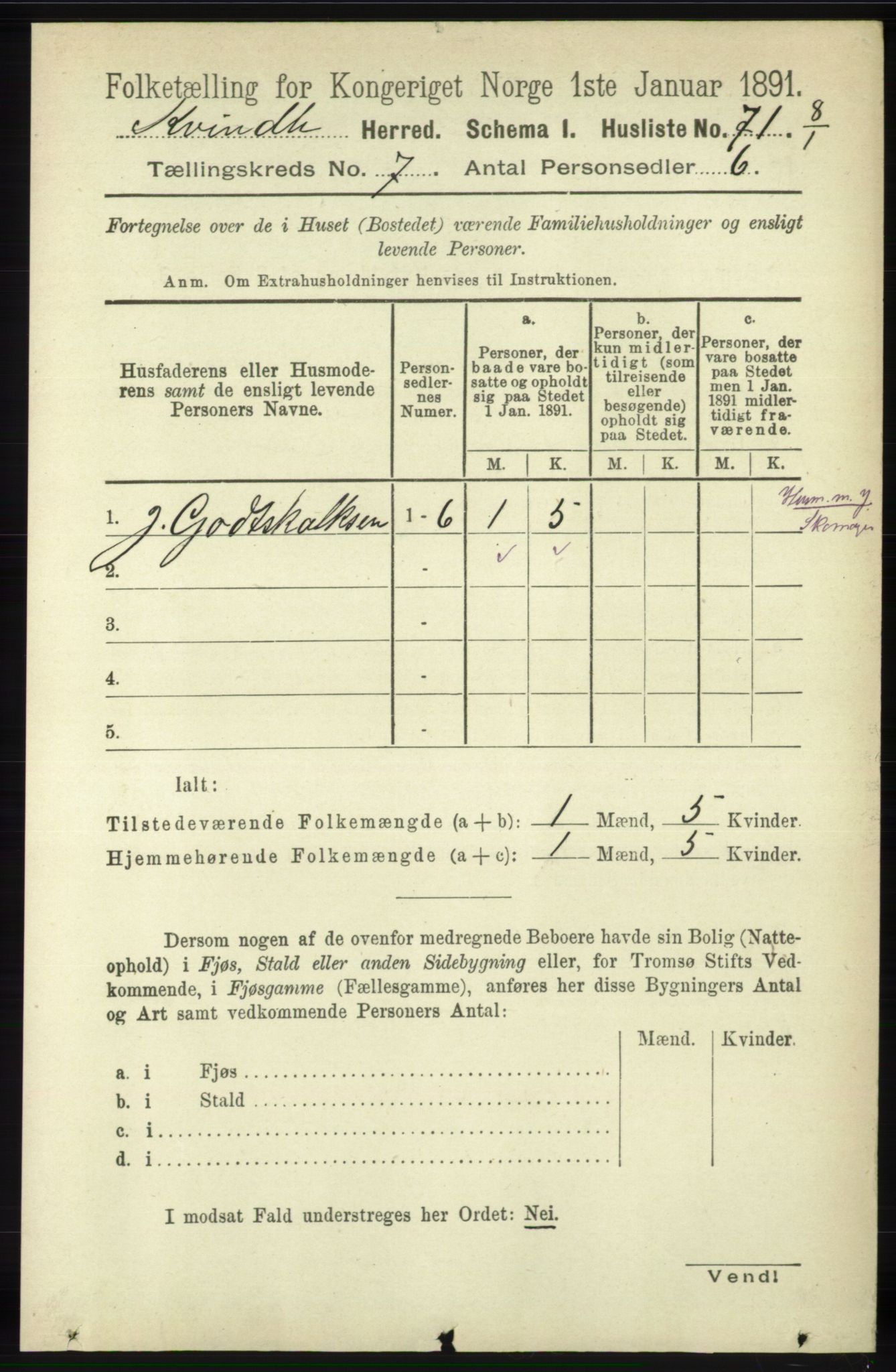 RA, Folketelling 1891 for 1224 Kvinnherad herred, 1891, s. 2446