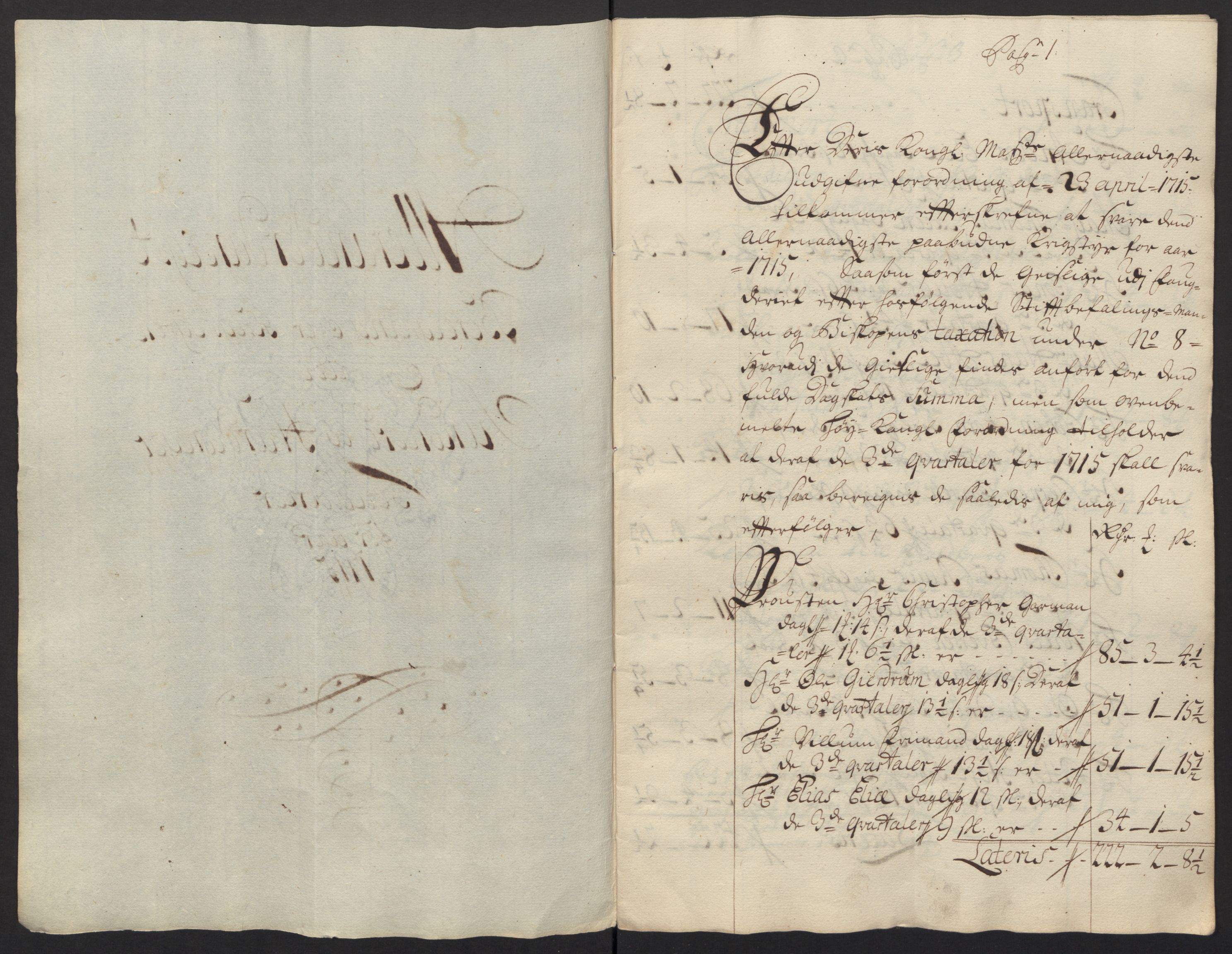 Rentekammeret inntil 1814, Reviderte regnskaper, Fogderegnskap, AV/RA-EA-4092/R48/L2991: Fogderegnskap Sunnhordland og Hardanger, 1715, s. 58