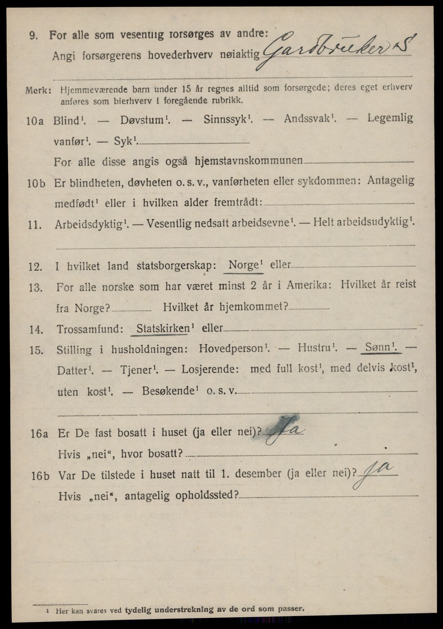 SAT, Folketelling 1920 for 1540 Hen herred, 1920, s. 693