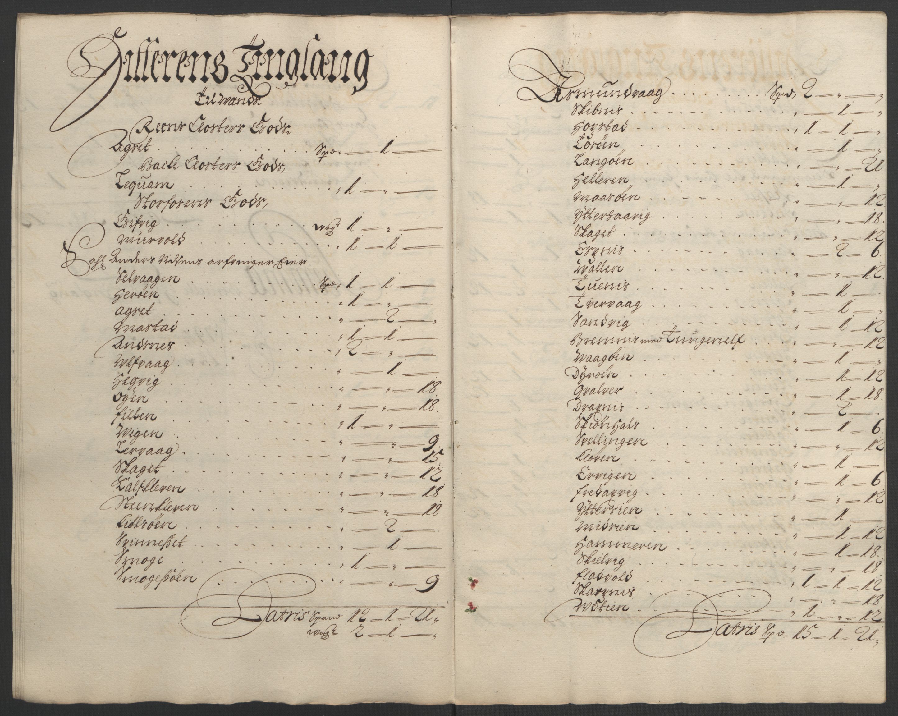 Rentekammeret inntil 1814, Reviderte regnskaper, Fogderegnskap, AV/RA-EA-4092/R57/L3851: Fogderegnskap Fosen, 1695-1696, s. 110