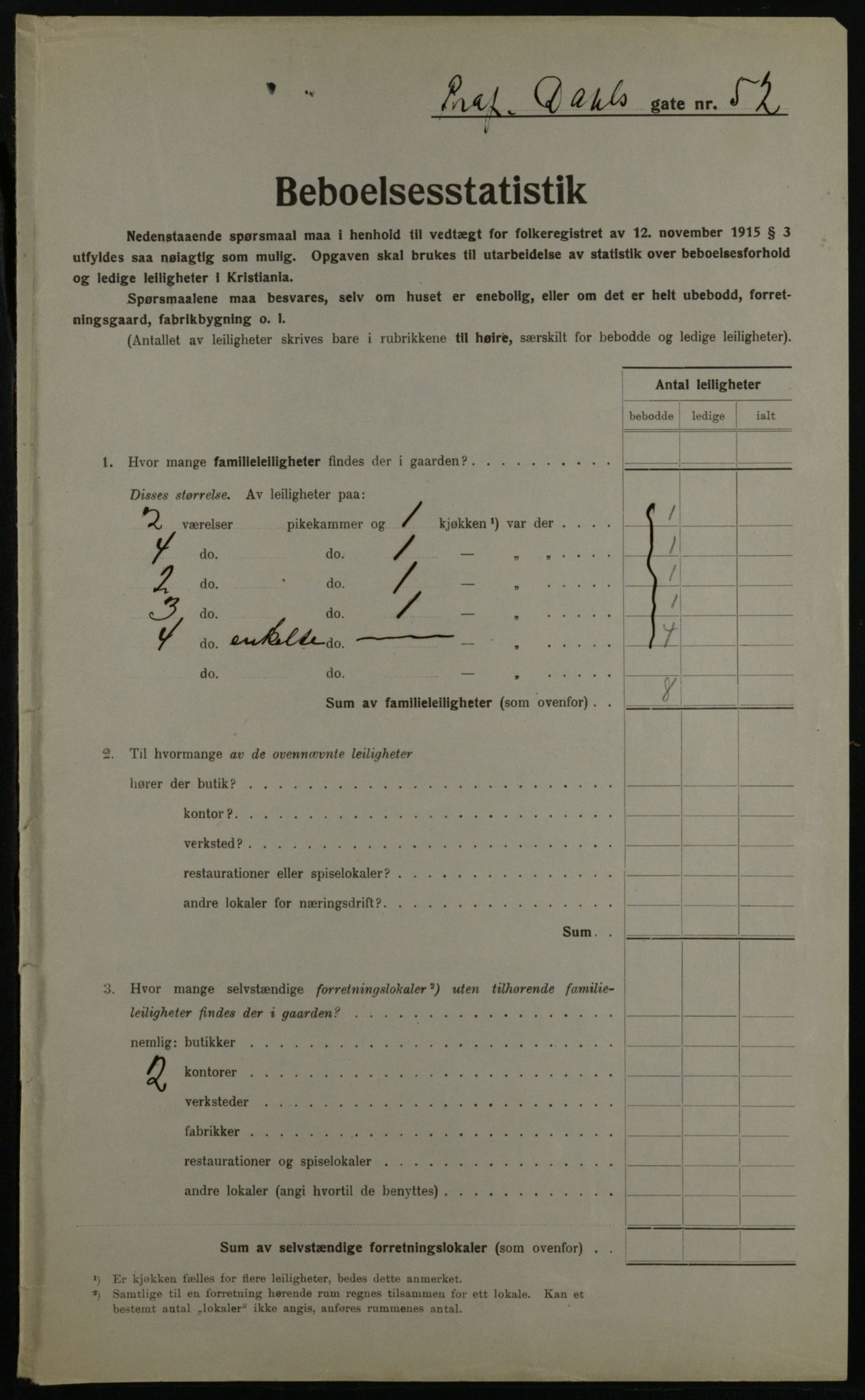 OBA, Kommunal folketelling 1.12.1923 for Kristiania, 1923, s. 90566