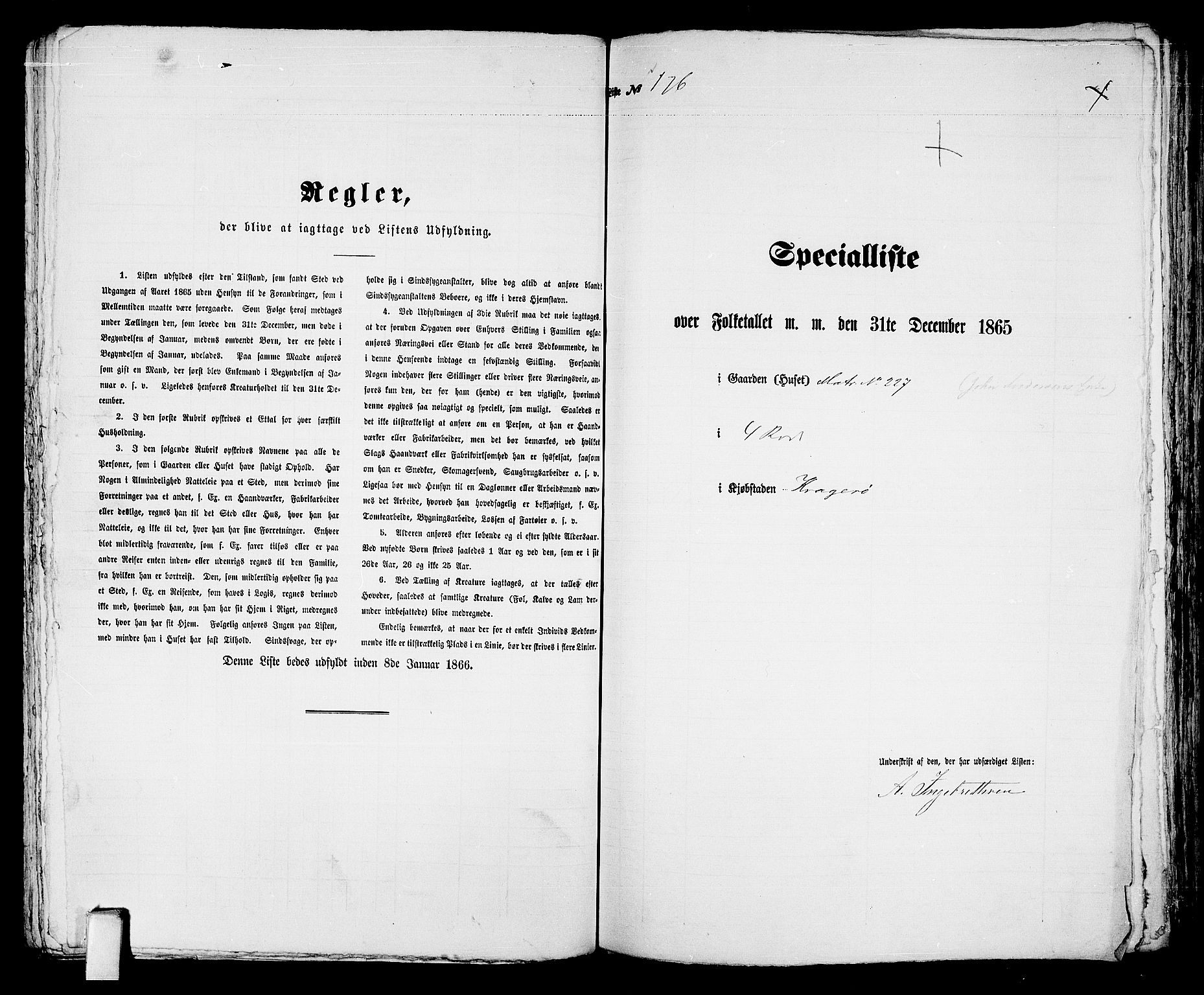 RA, Folketelling 1865 for 0801B Kragerø prestegjeld, Kragerø kjøpstad, 1865, s. 362