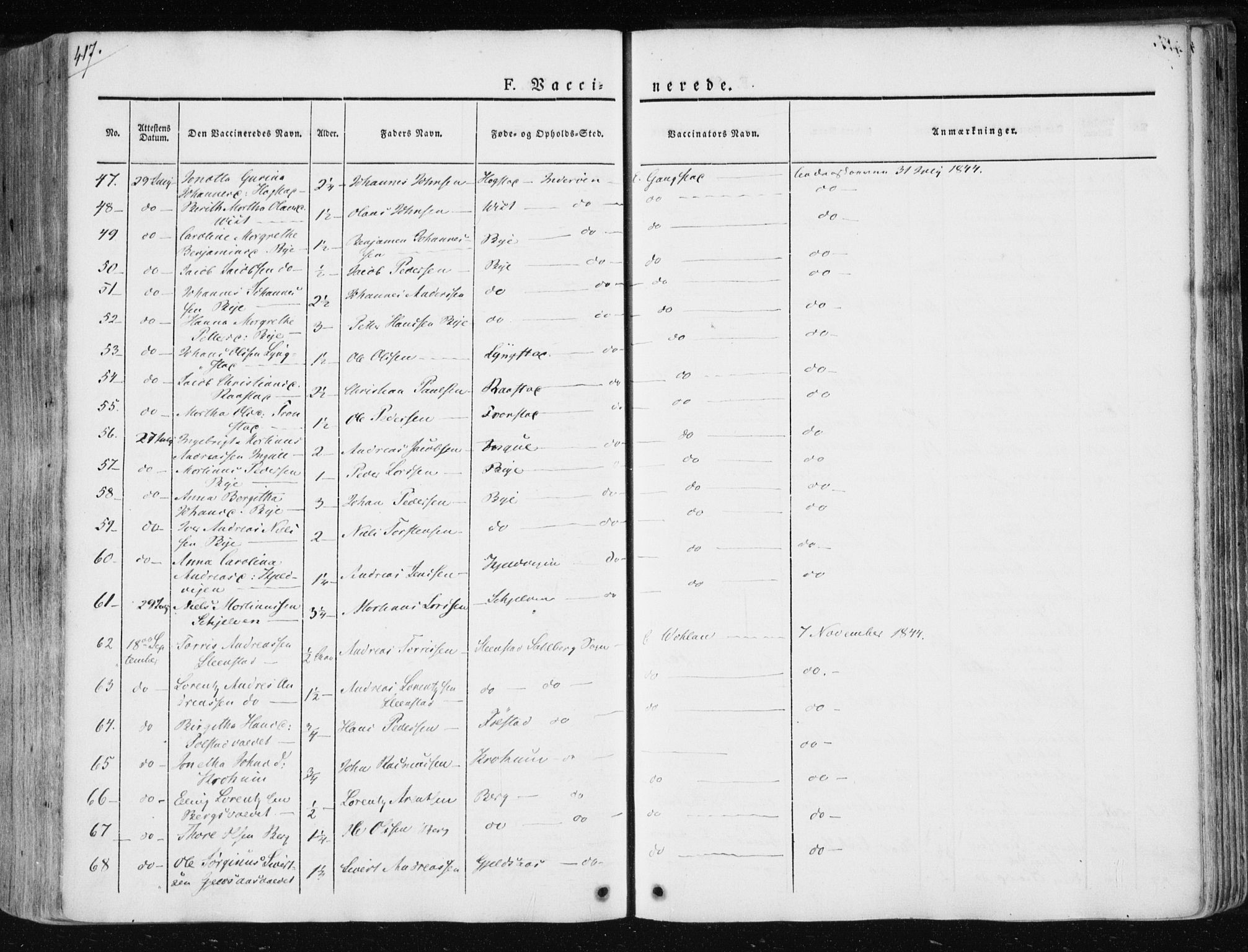 Ministerialprotokoller, klokkerbøker og fødselsregistre - Nord-Trøndelag, SAT/A-1458/730/L0280: Ministerialbok nr. 730A07 /1, 1840-1854, s. 417