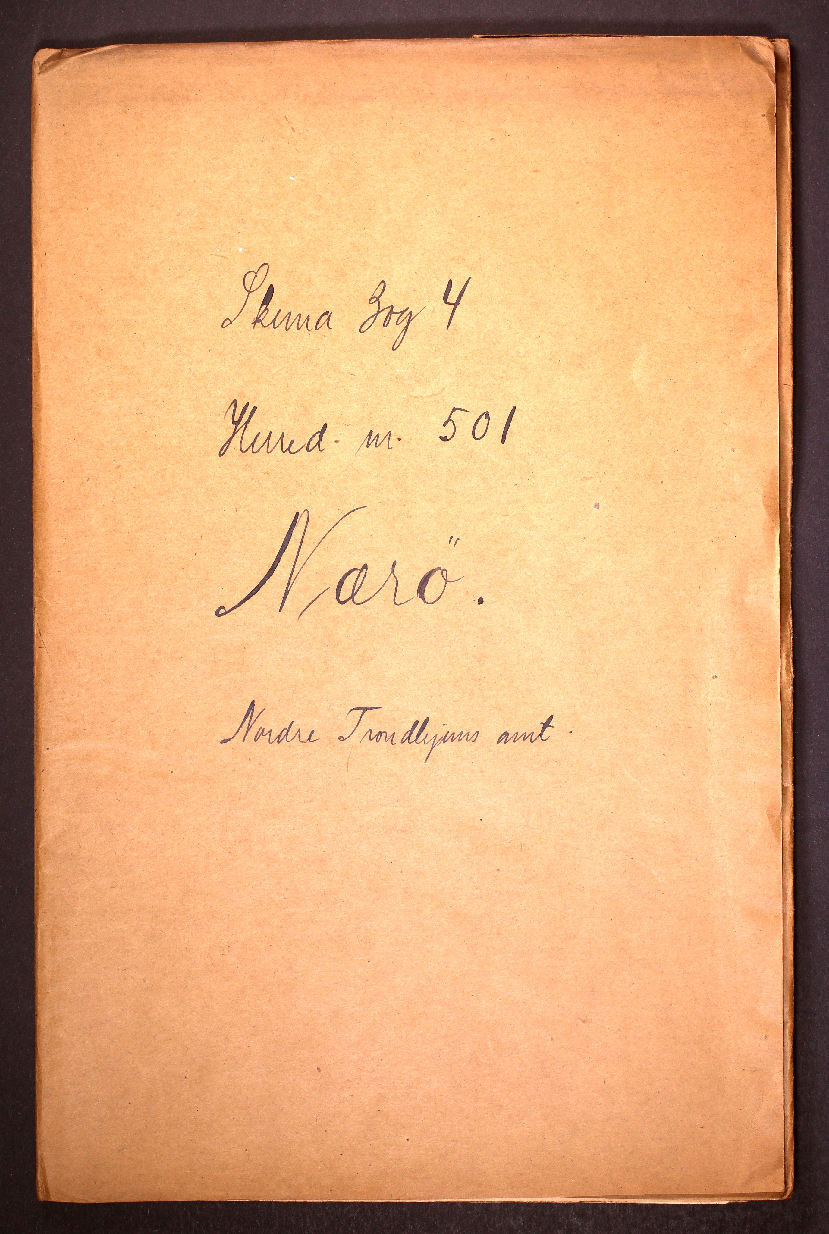 RA, Folketelling 1910 for 1751 Nærøy herred, 1910, s. 1