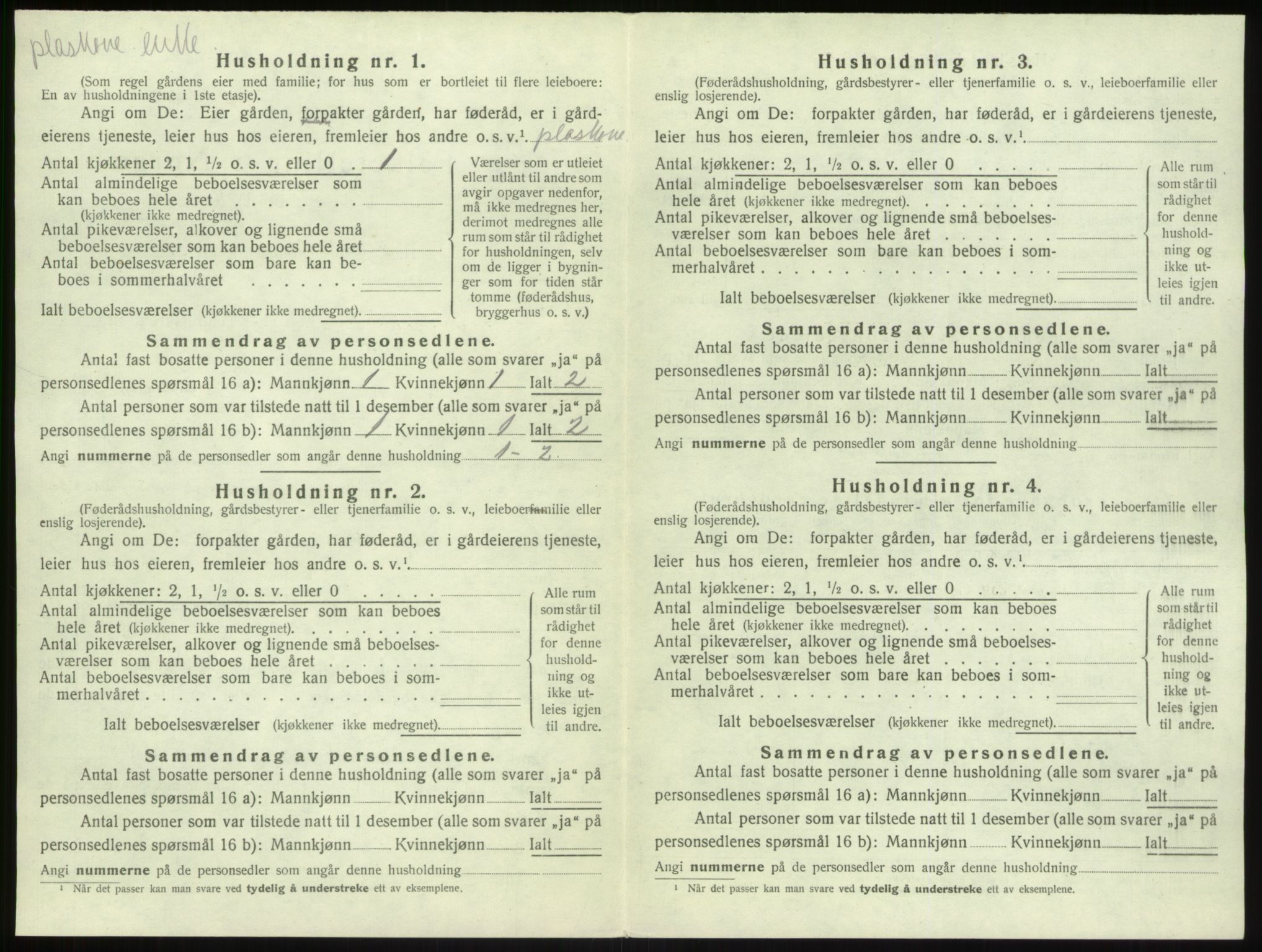 SAB, Folketelling 1920 for 1416 Kyrkjebø herred, 1920, s. 394