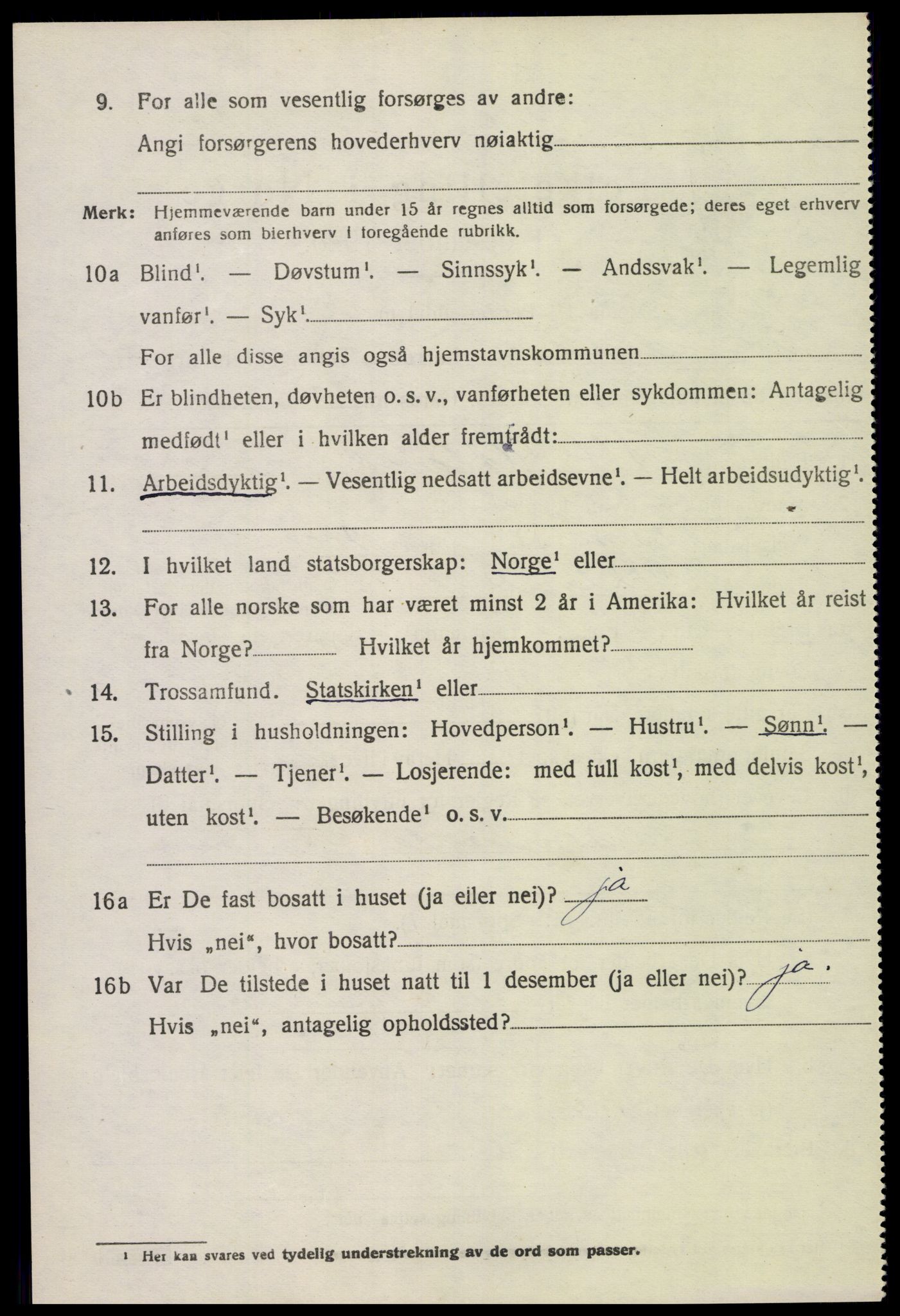 SAK, Folketelling 1920 for 1029 Sør-Audnedal herred, 1920, s. 7028