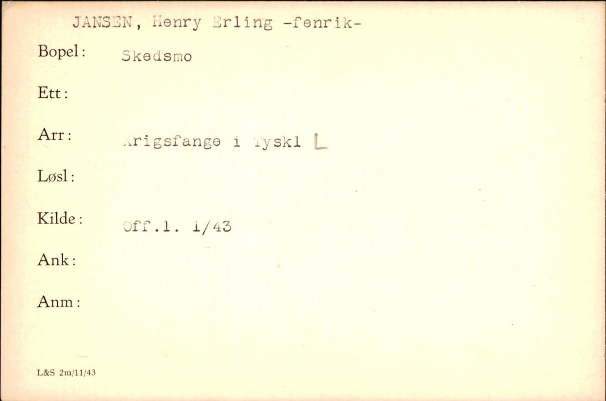 Forsvaret, Forsvarets krigshistoriske avdeling, RA/RAFA-2017/Y/Yf/L0200: II-C-11-2102  -  Norske krigsfanger i Tyskland, 1940-1945, s. 515