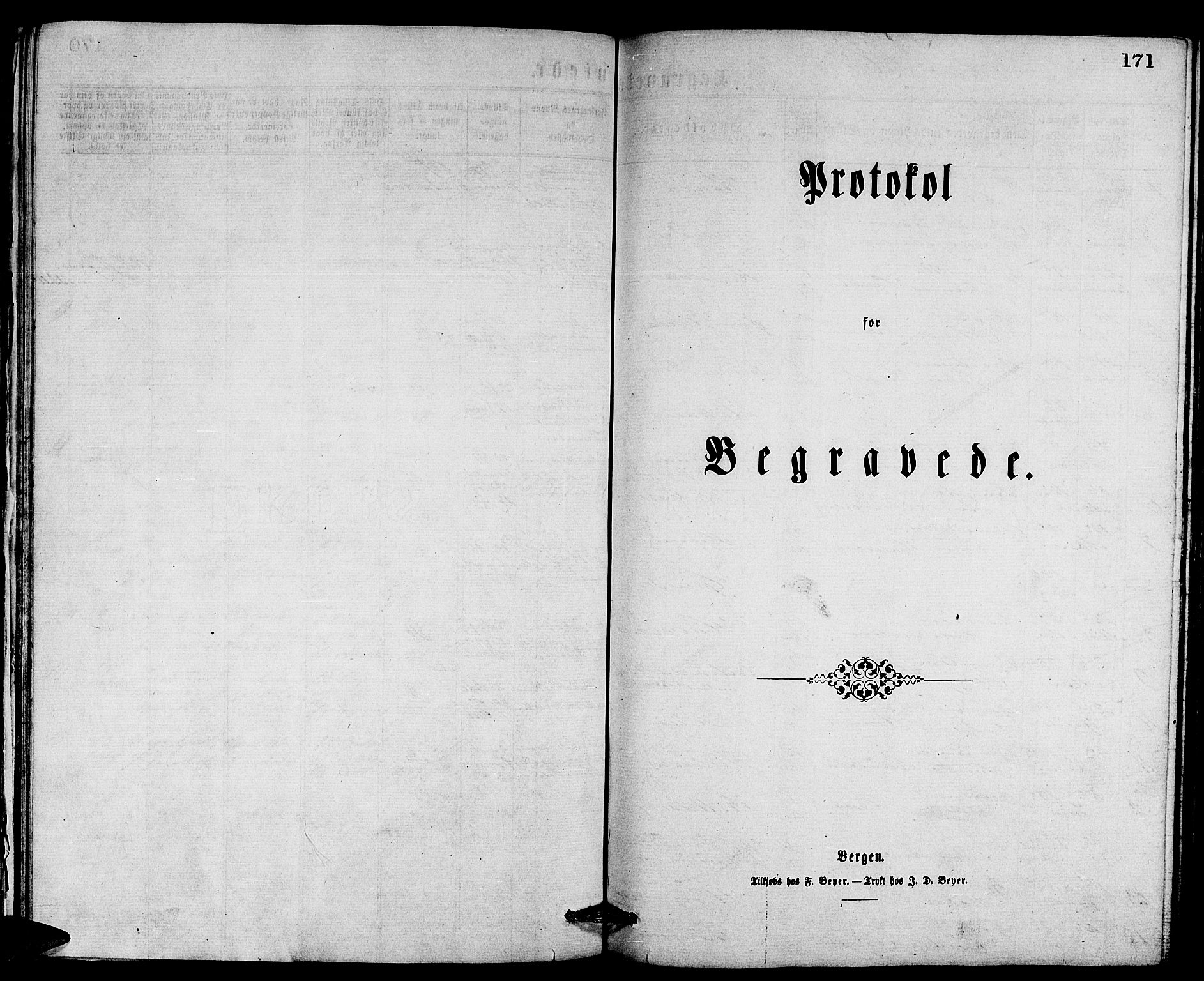 Gulen sokneprestembete, SAB/A-80201/H/Hab/Habb/L0002: Klokkerbok nr. B 2, 1867-1883, s. 171