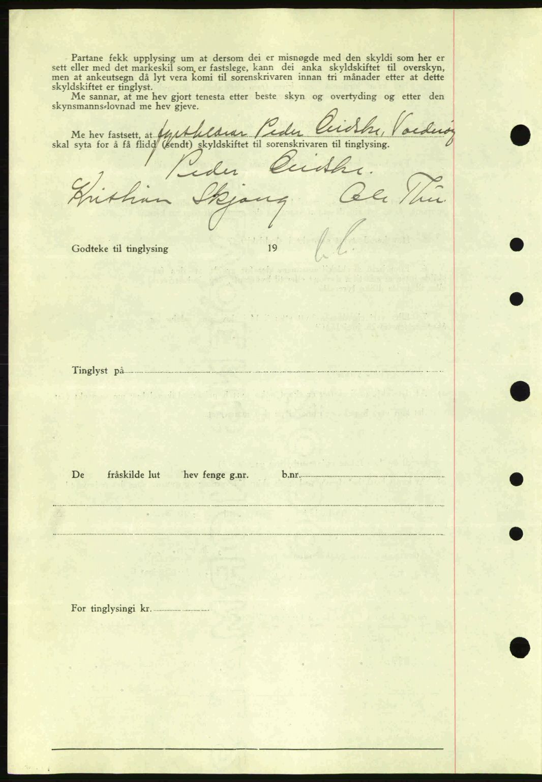 Nordre Sunnmøre sorenskriveri, AV/SAT-A-0006/1/2/2C/2Ca: Pantebok nr. A2, 1936-1937, Dagboknr: 1442/1936