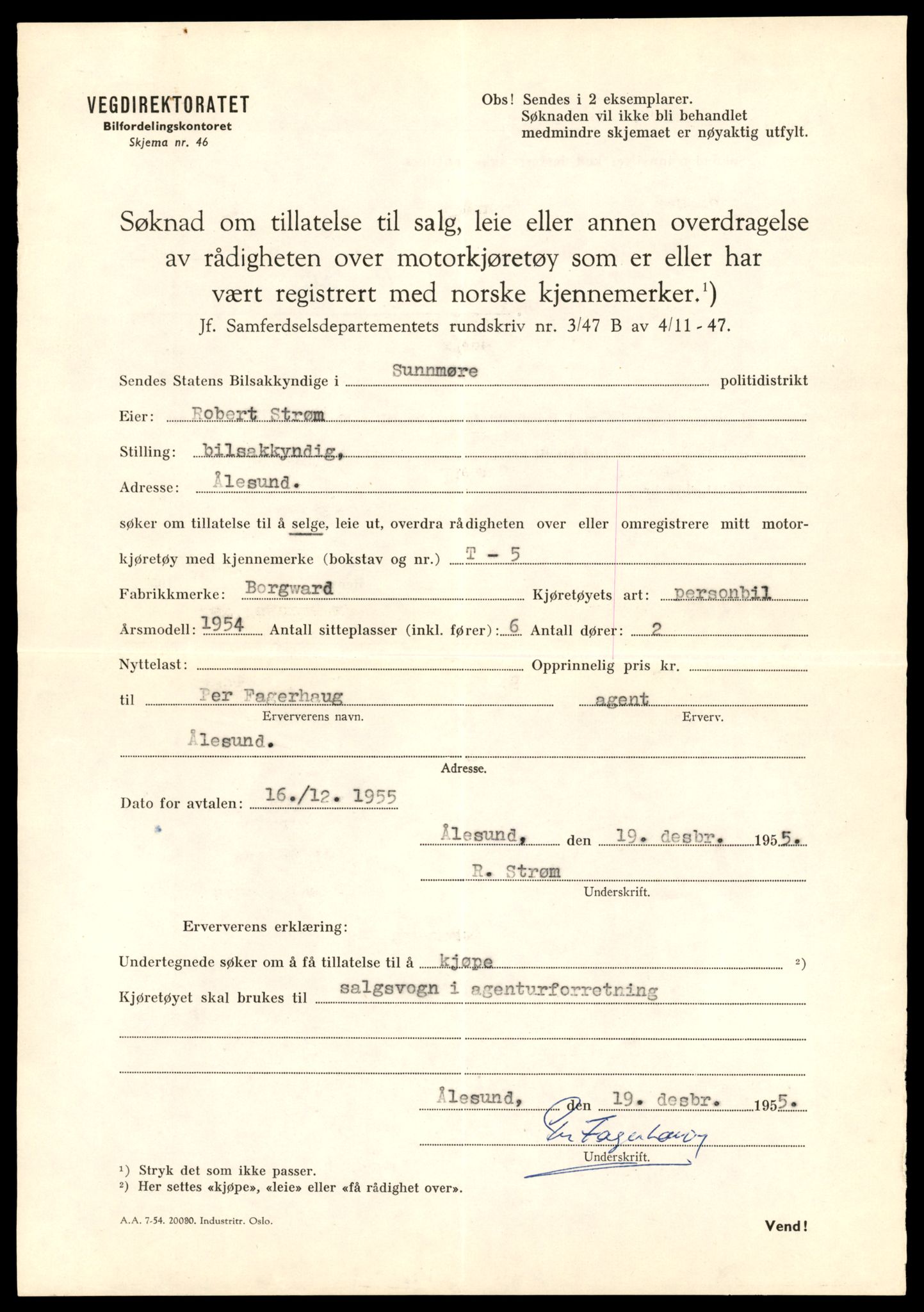 Møre og Romsdal vegkontor - Ålesund trafikkstasjon, AV/SAT-A-4099/F/Fe/L0049: Registreringskort for kjøretøy T 14864 - T 18613, 1927-1998, s. 2519