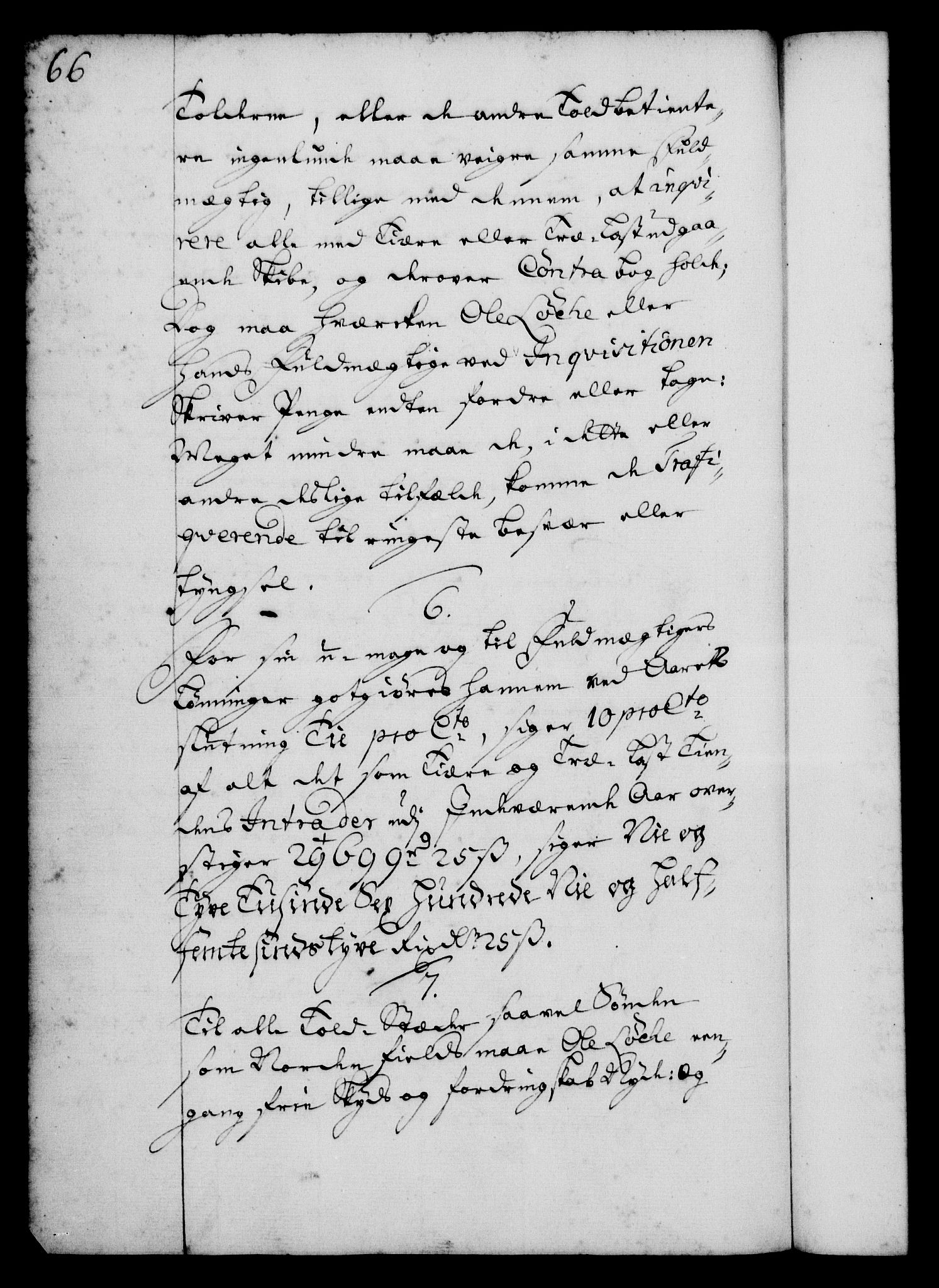 Rentekammeret, Kammerkanselliet, RA/EA-3111/G/Gg/Ggi/L0001: Norsk instruksjonsprotokoll med register (merket RK 53.34), 1720-1729, s. 66