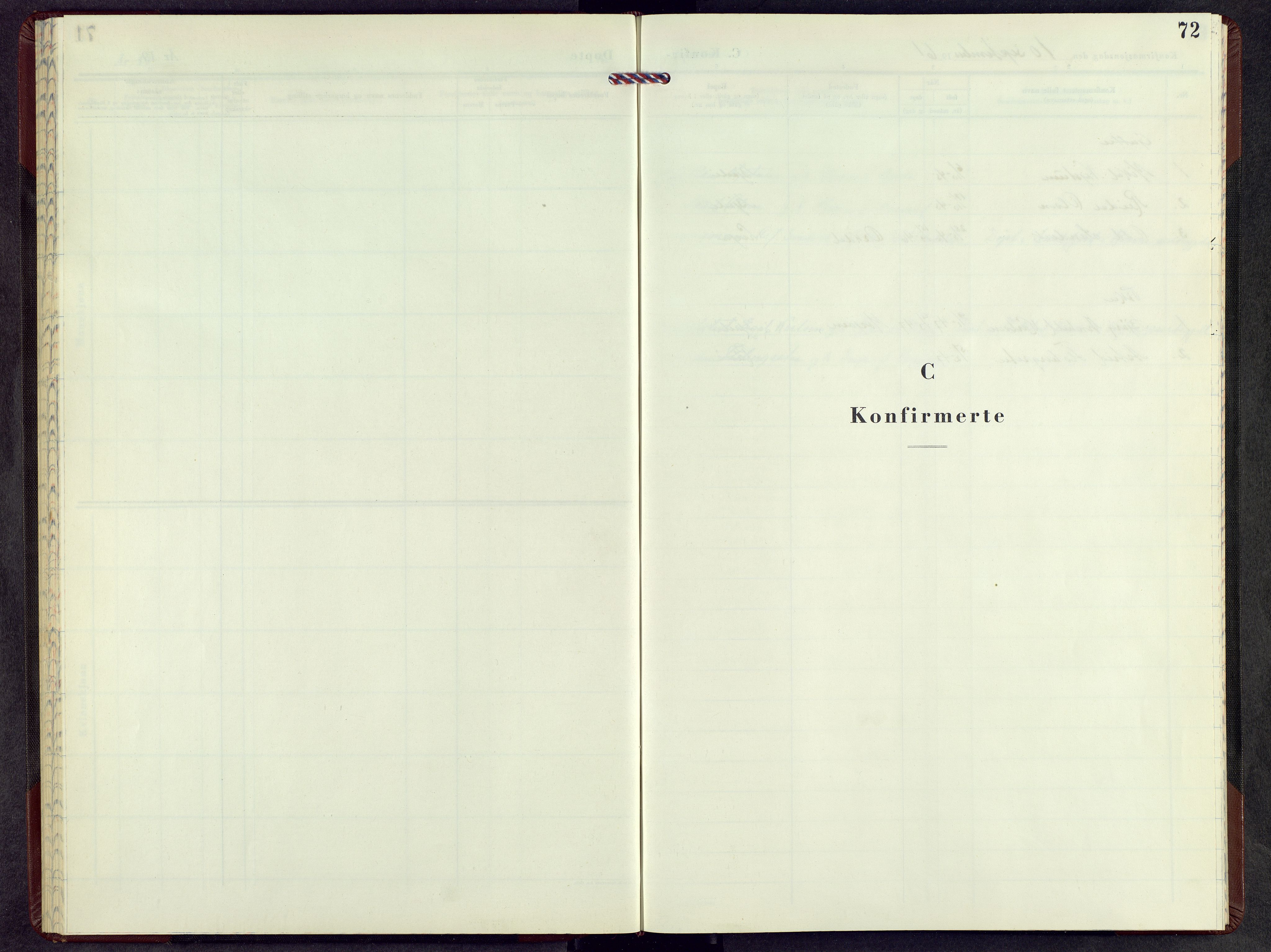 Lesja prestekontor, AV/SAH-PREST-068/H/Ha/Hab/L0012: Klokkerbok nr. 12, 1961-1968, s. 72